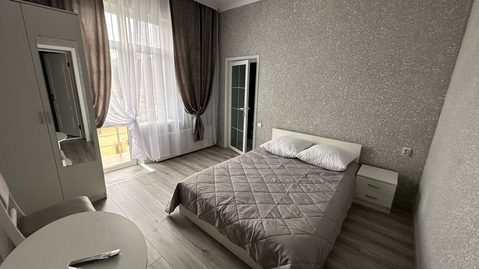 Двухместный номер с 1 кроватью и видом на горы