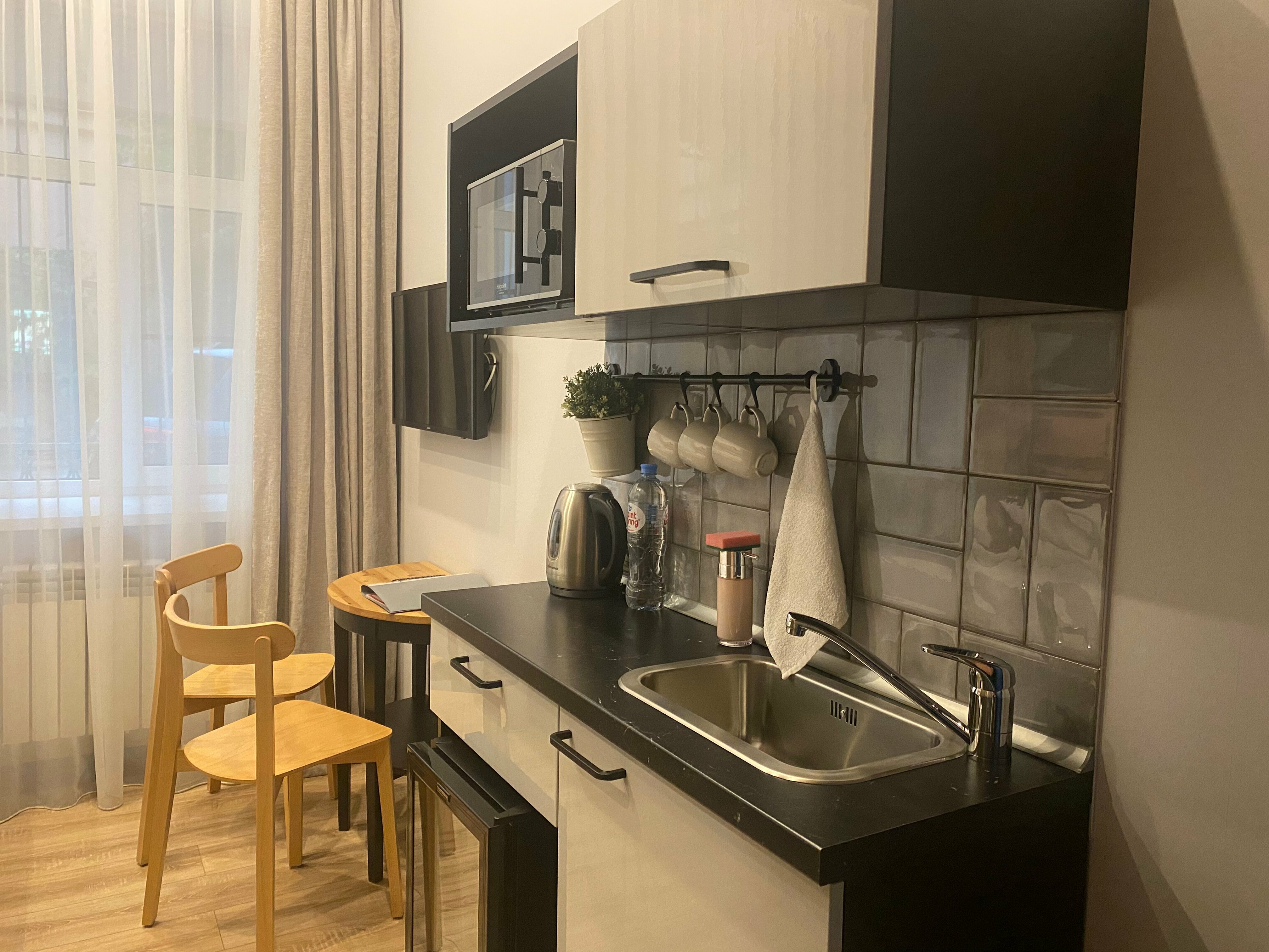 Небольшой двухместный номер с 1 кроватью