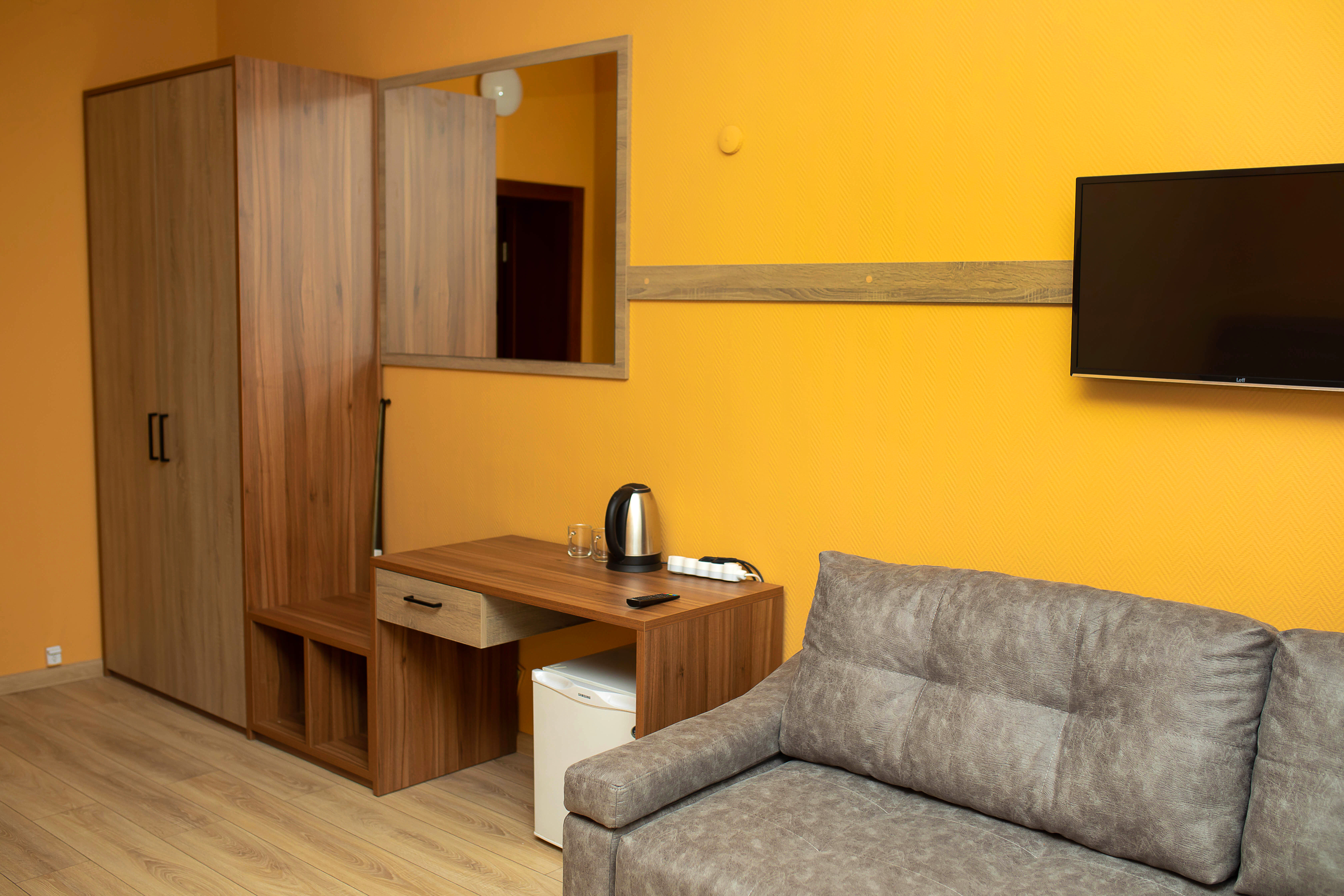 Большой двухместный номер с 1 кроватью