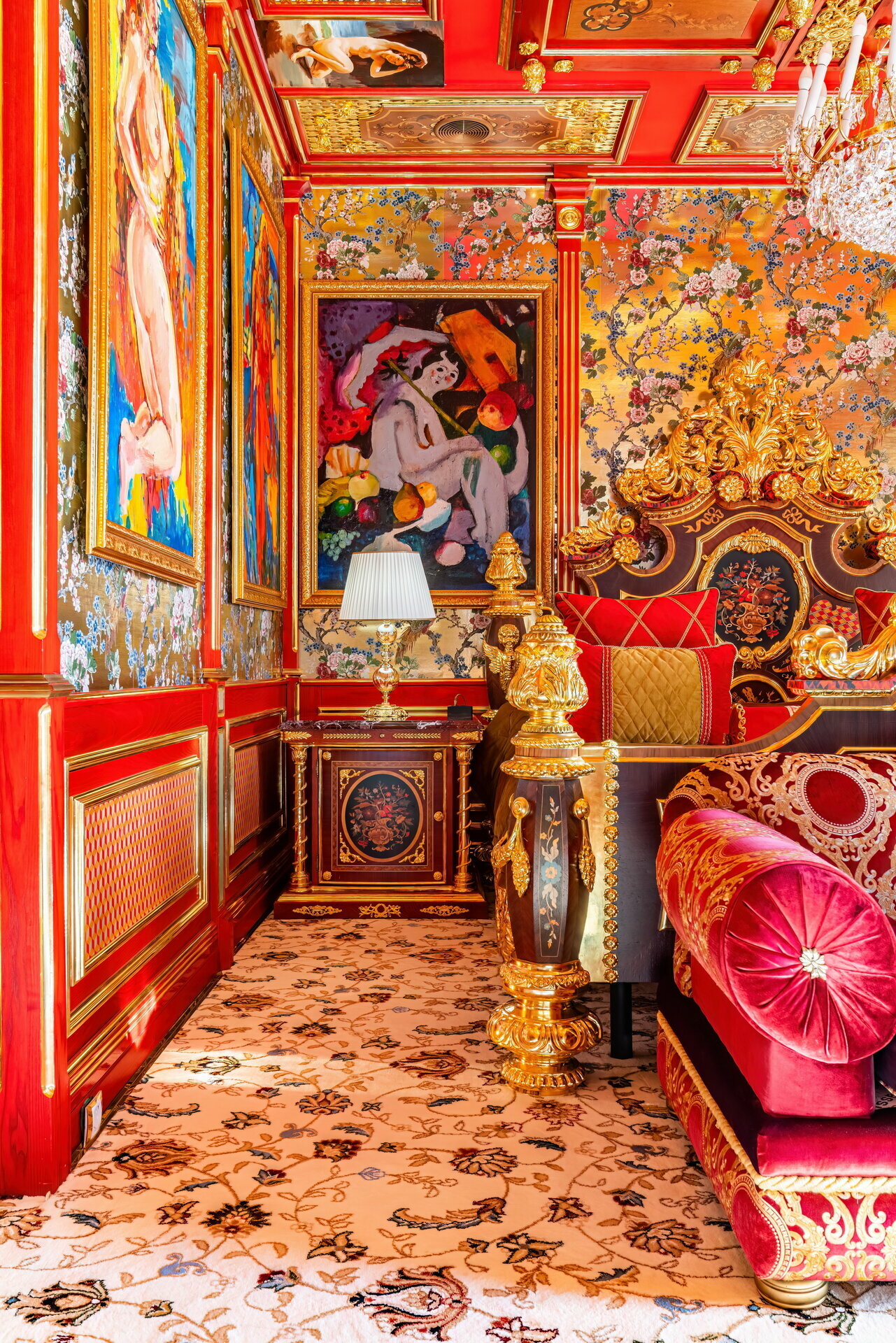 Люкс с кроватью размера «king-size» и видом на море