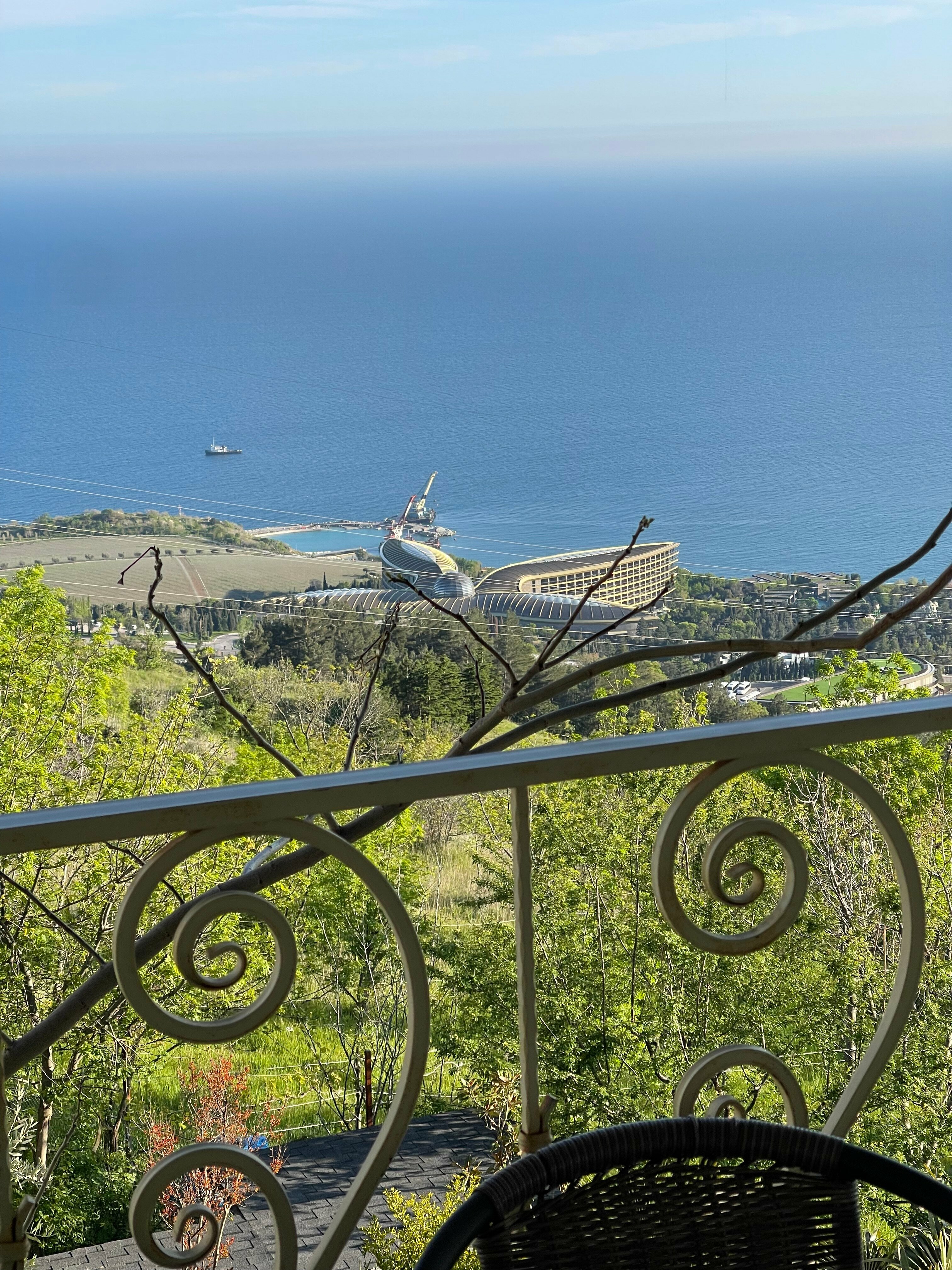 Двухместный номер с 1 кроватью и балконом, вид на море