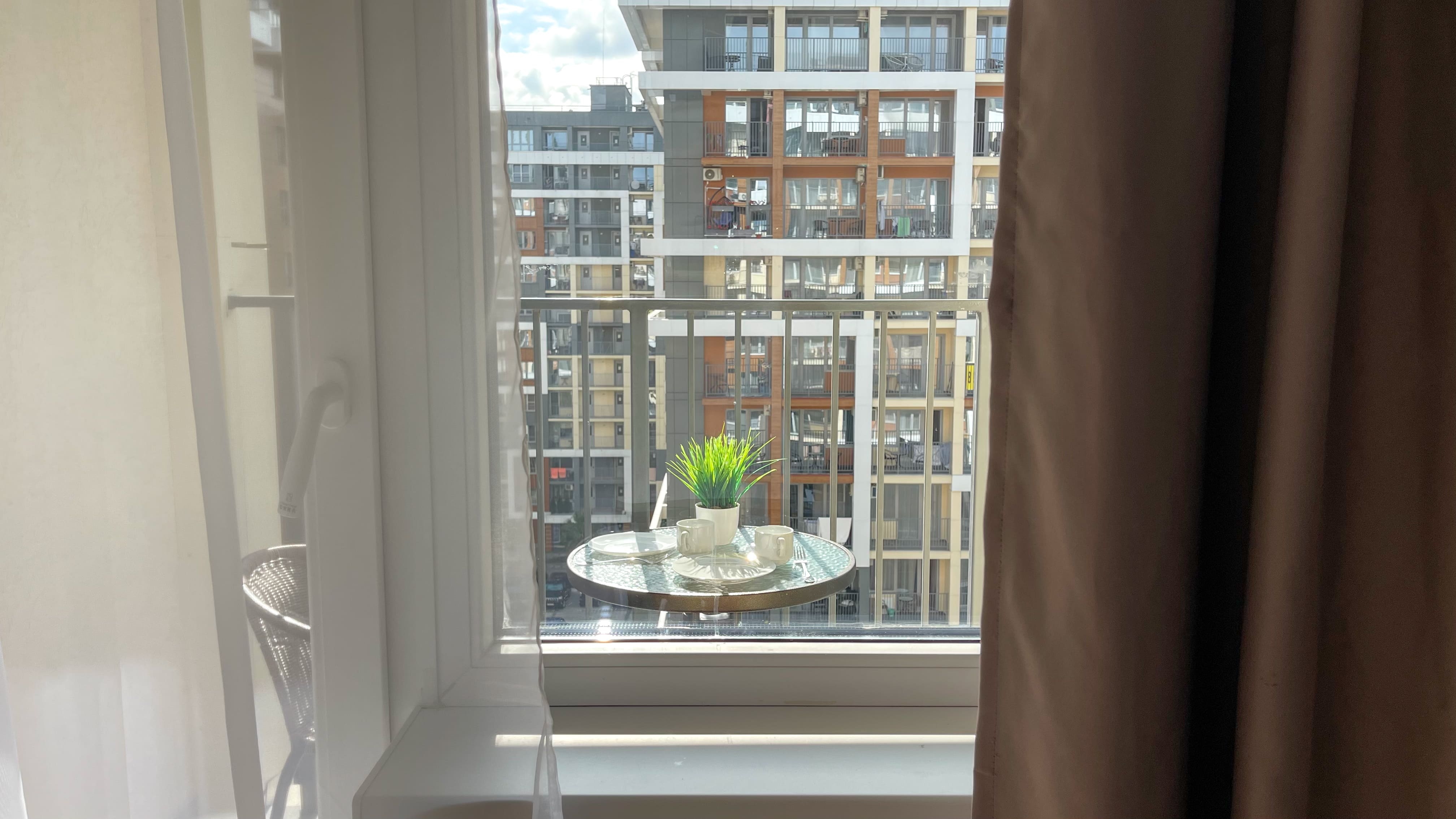 Апартаменты с балконом