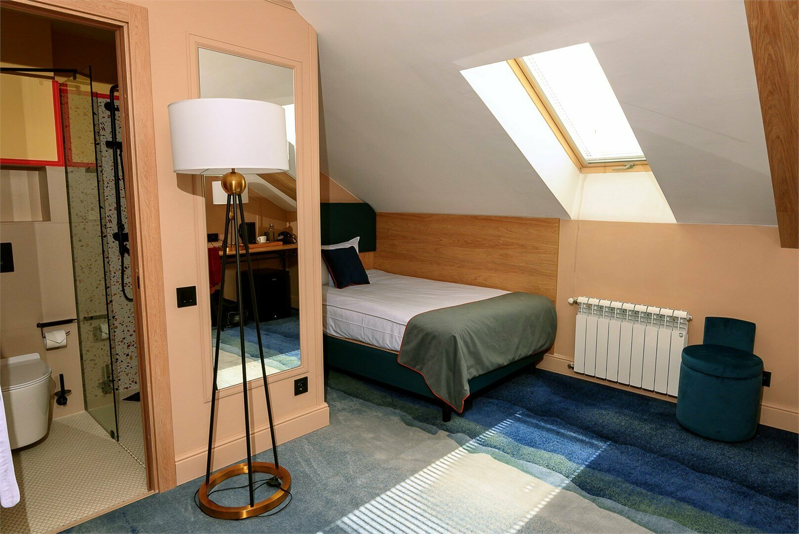 Одноместный мансардный номер