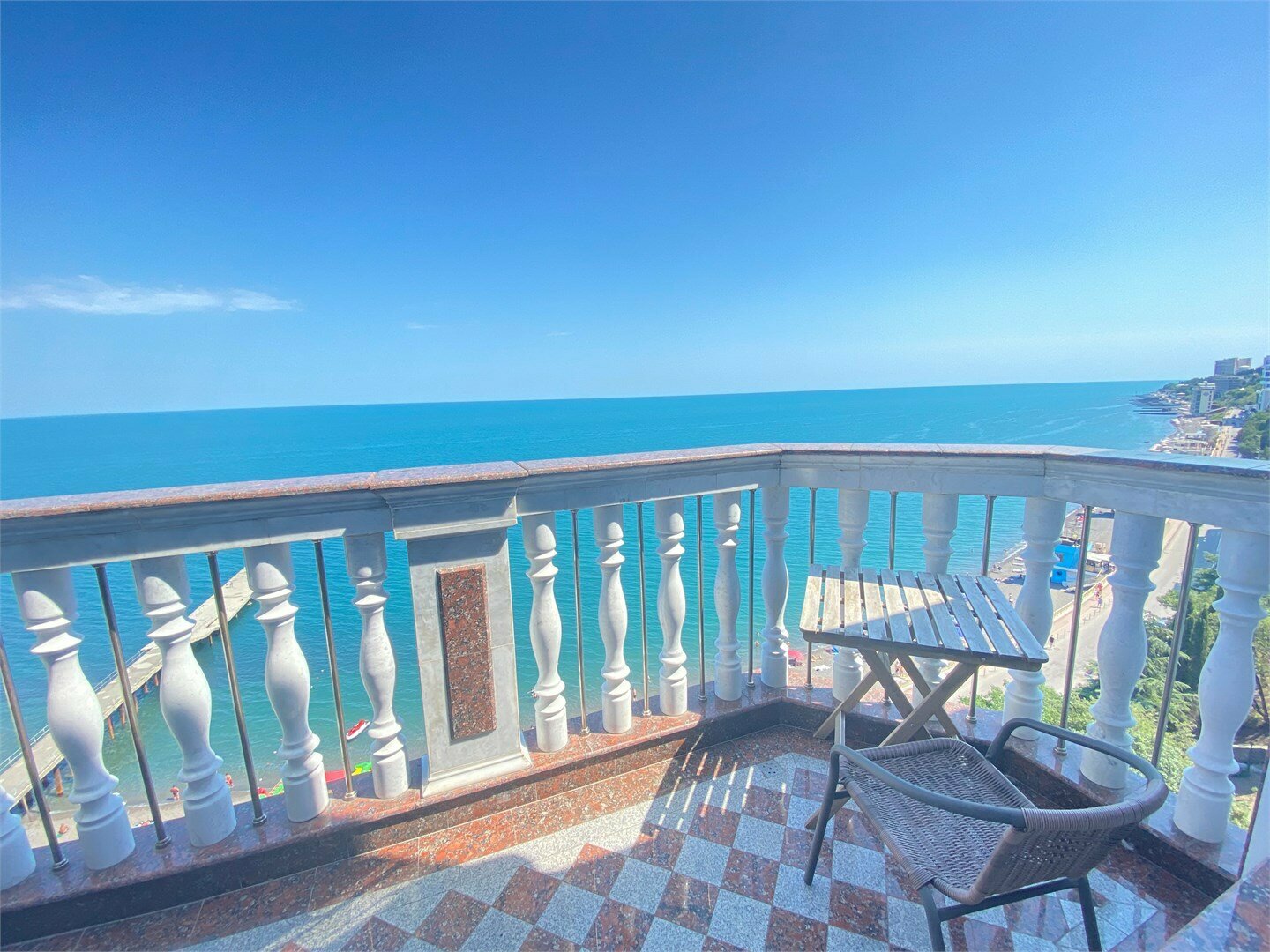 апартаменты студия вид на море № 40/3