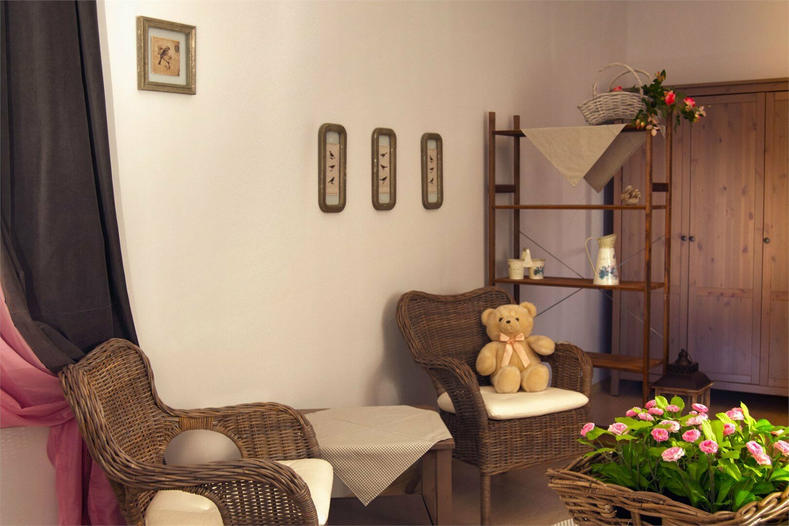 Люкс с кроватью размера «king-size» и балконом