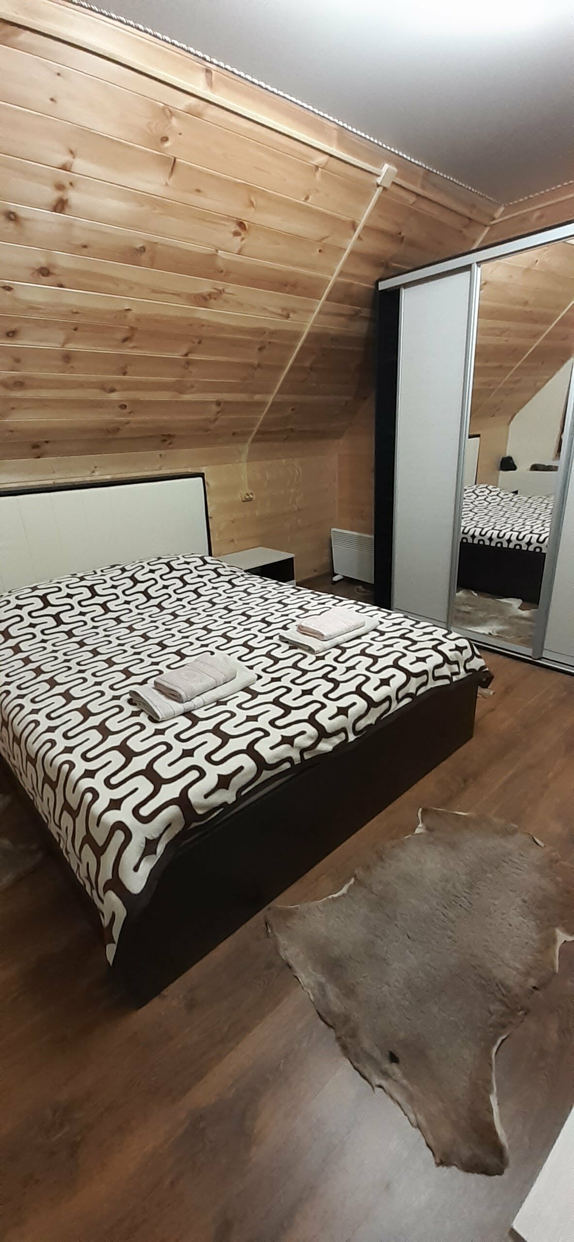 Двухместный номер с 1 кроватью и собственной ванной комнатой