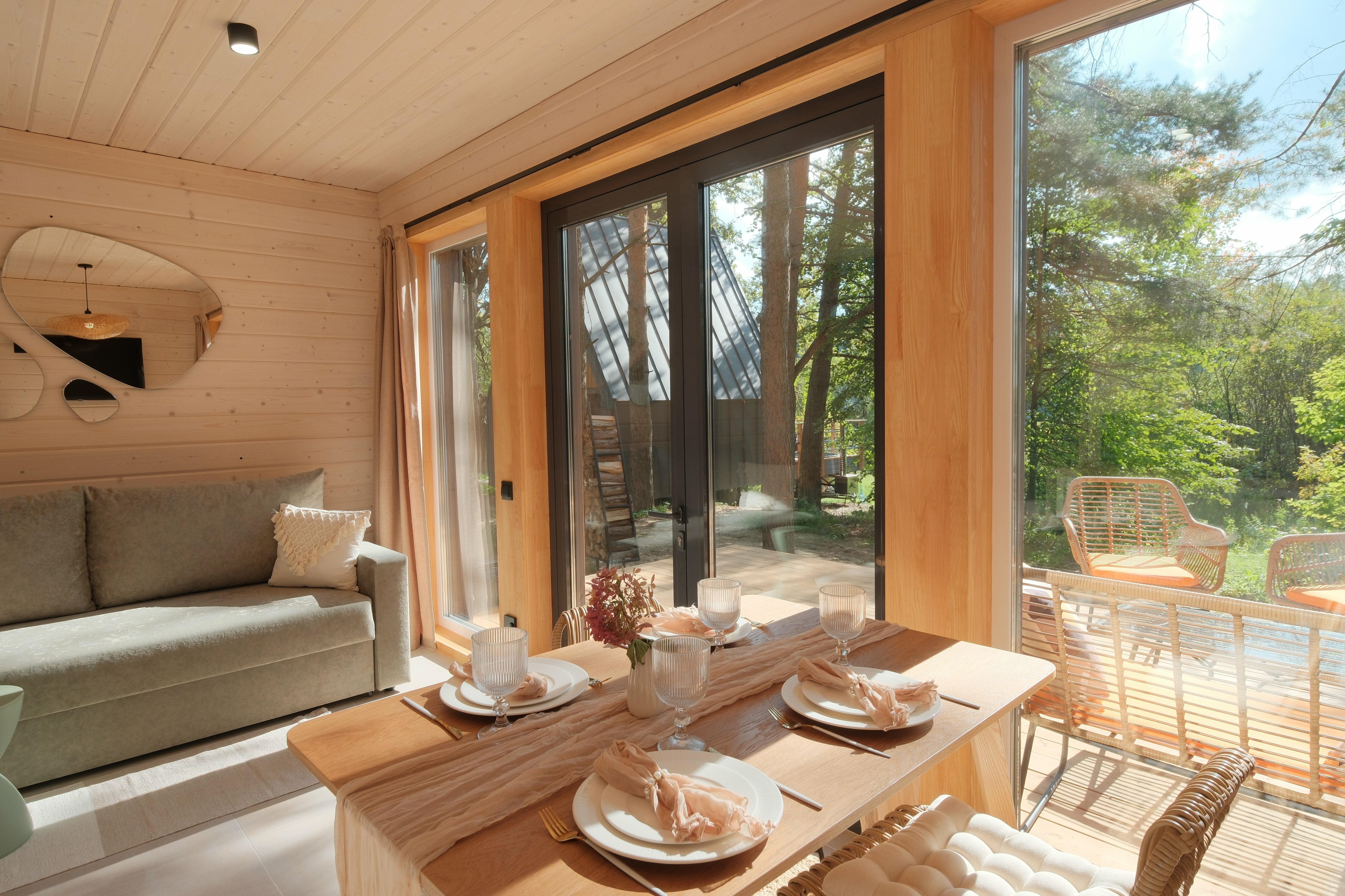 Дом с видом на лес