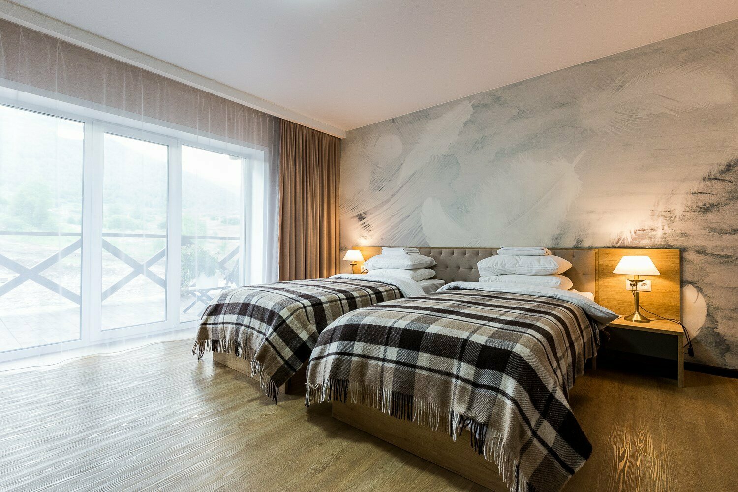 двухместный номер шале "дикая природа" стандарт+