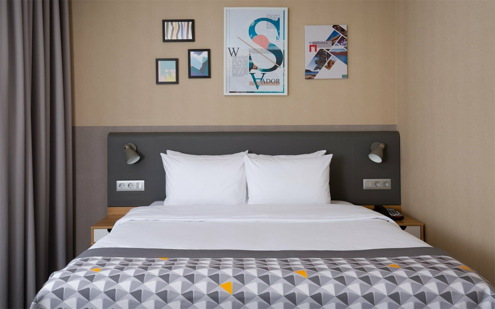 Стандарт 1 кровать queen size с ванной и биде