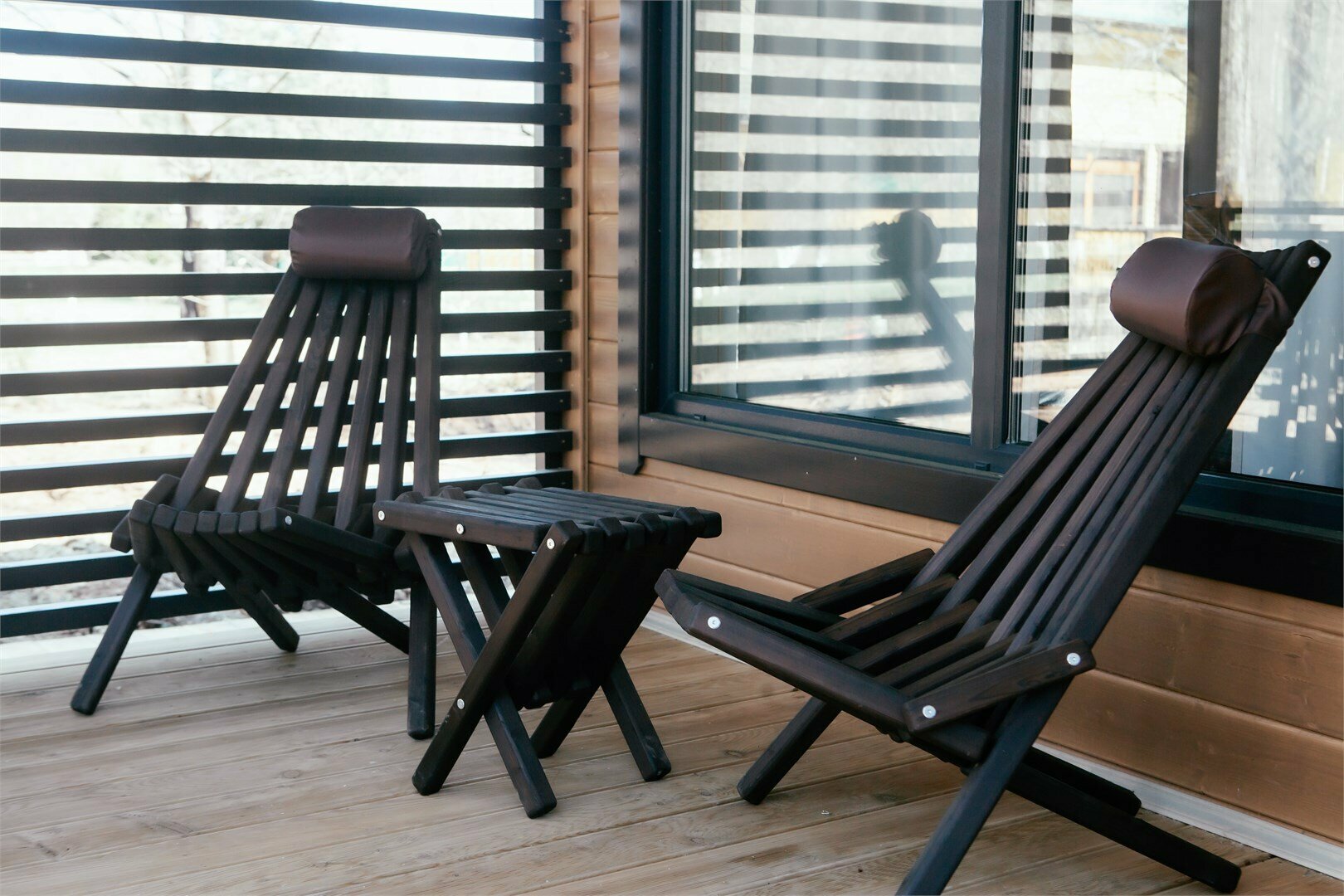 Коттедж с панорамным остеклением