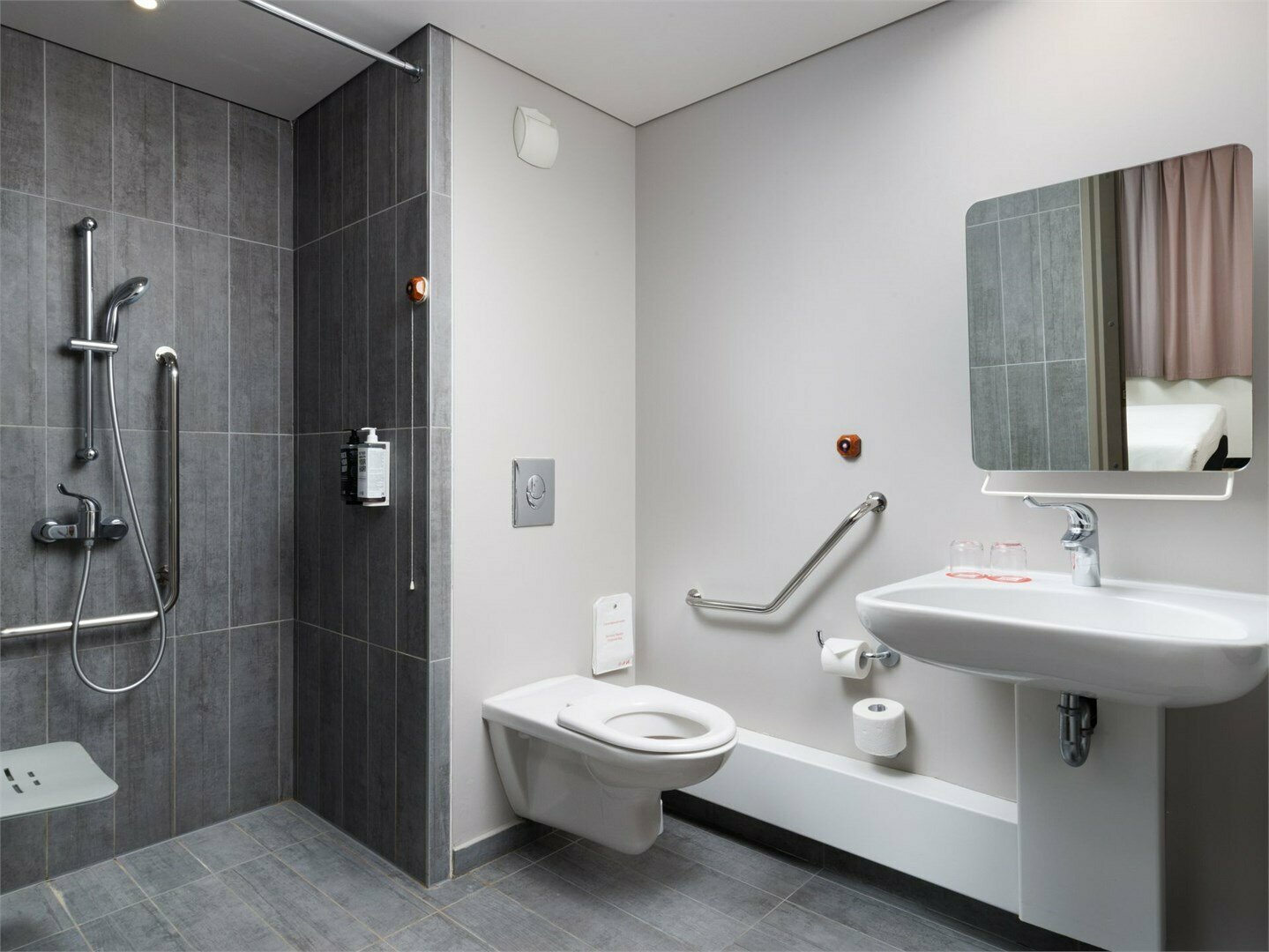 Номер Standard для маломобильных - c двуспальной кроватью