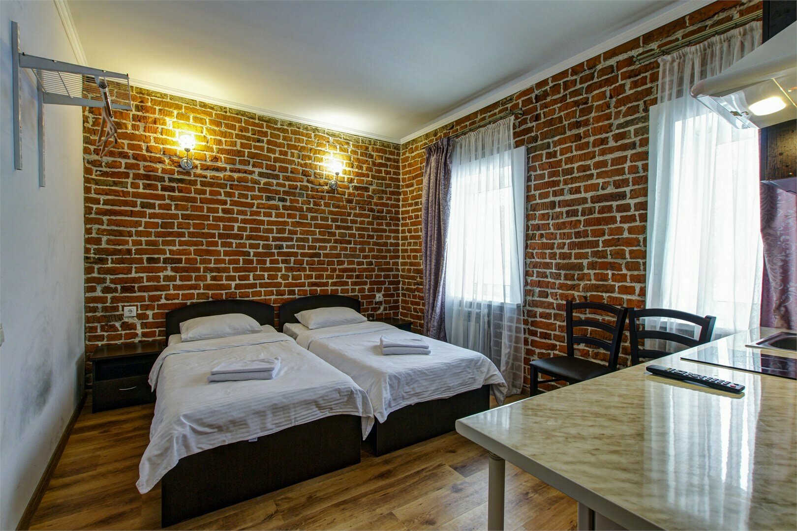 Двухместный номер с 2 отдельными кроватями и ванной