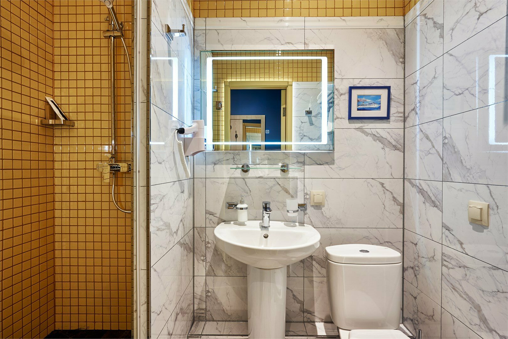 Стандартный одноместный с душем