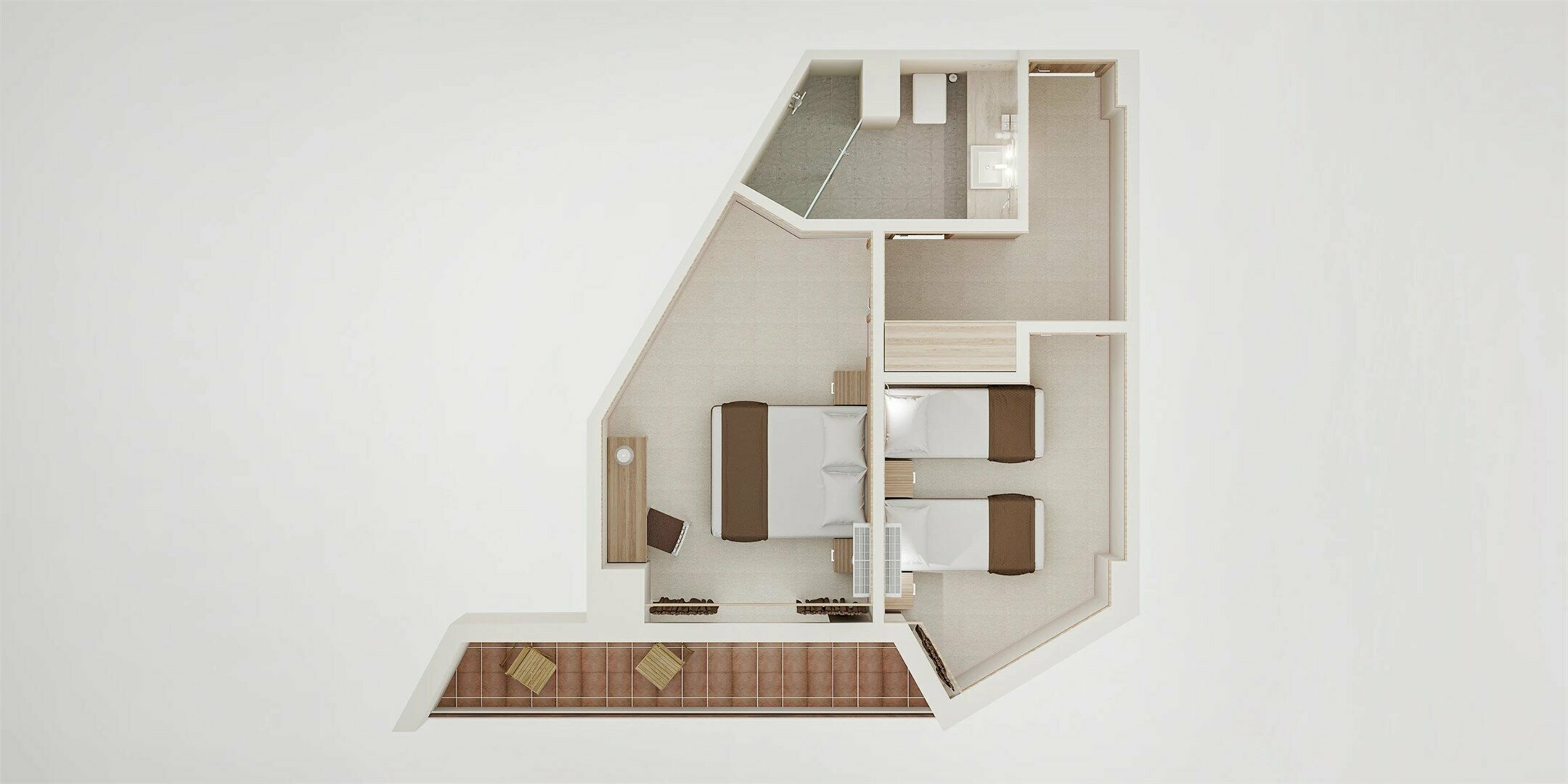 Family standart promo4-местный 2-комнатный