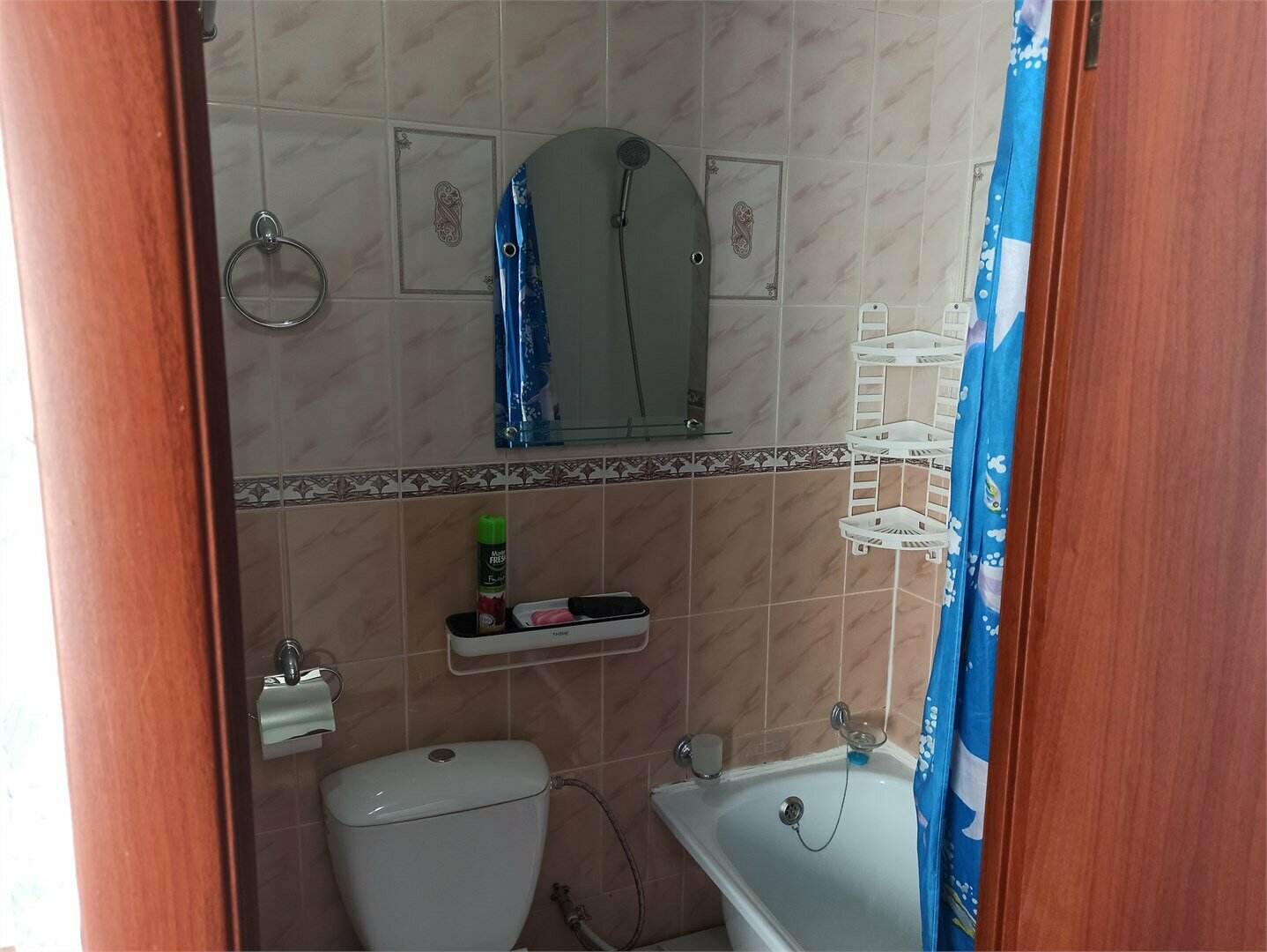 Небольшой двухместный номер с 2 отдельными кроватями