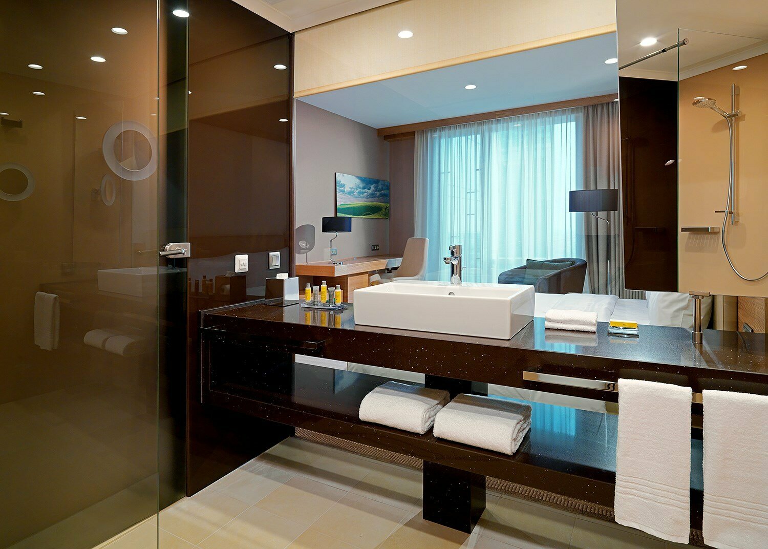 Делюкс с 1 двуспальной кроватью