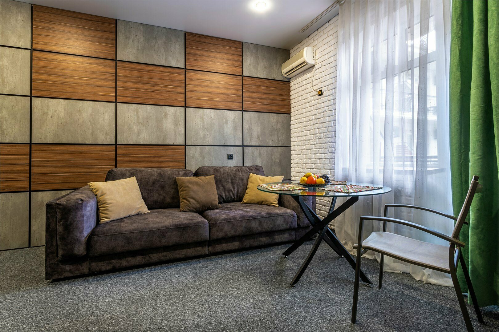 Апартаменты с кроватью размера «king-size», с балконом и видом на море