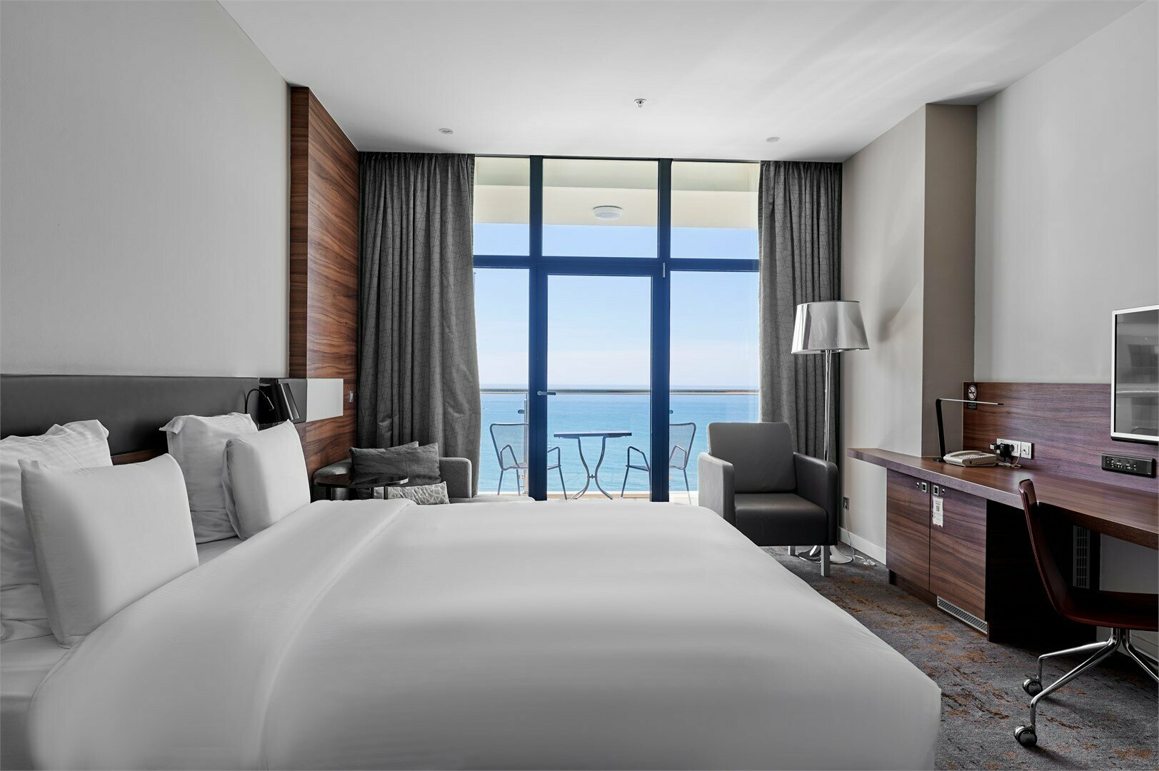 Номер Deluxe, с видом на море - с двуспальной кроватью