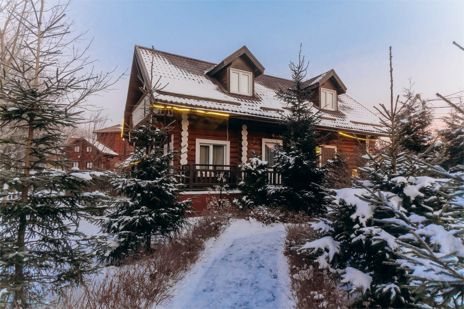 Семейный номер в "Бревенчатом доме"