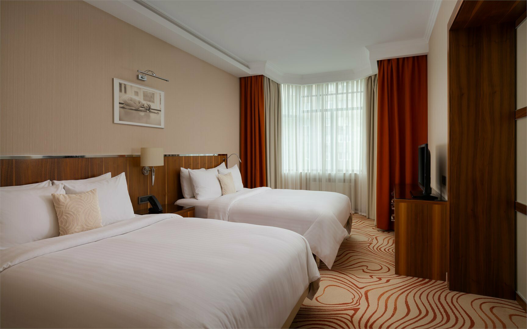 Люкс с 2 кроватями "Queen size"