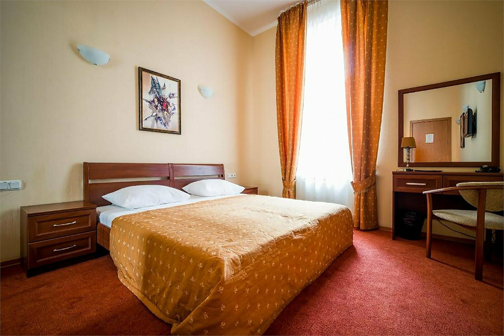 Стандартный номер с двуспальной кроватью