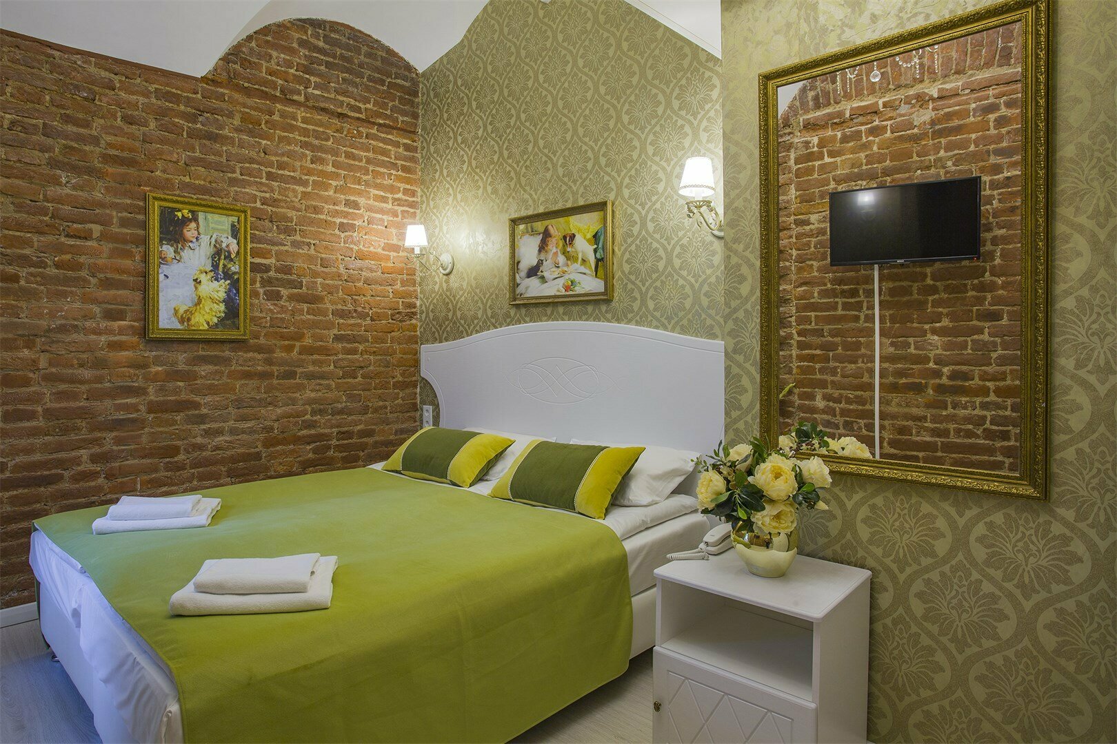 Стандартный двухместный номер с 1 кроватью или 2 отдельными кроватями