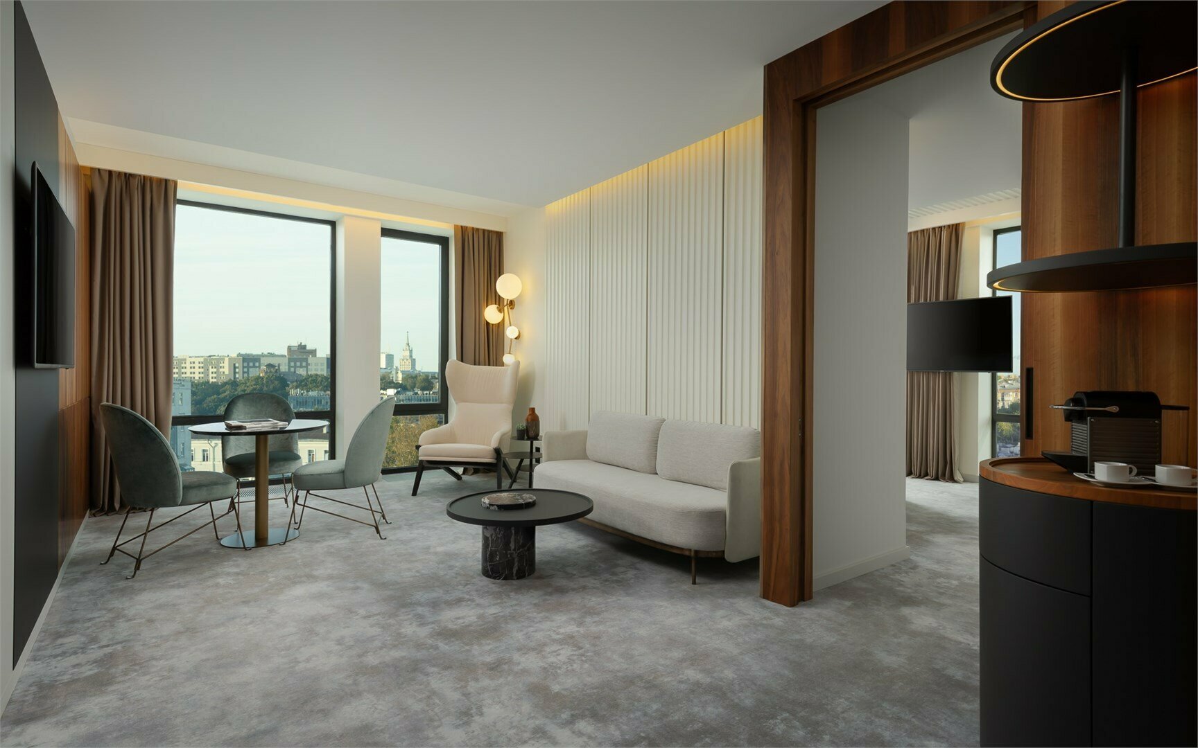 Номер Executive Suite, с видом на город - с двуспальной кроватью