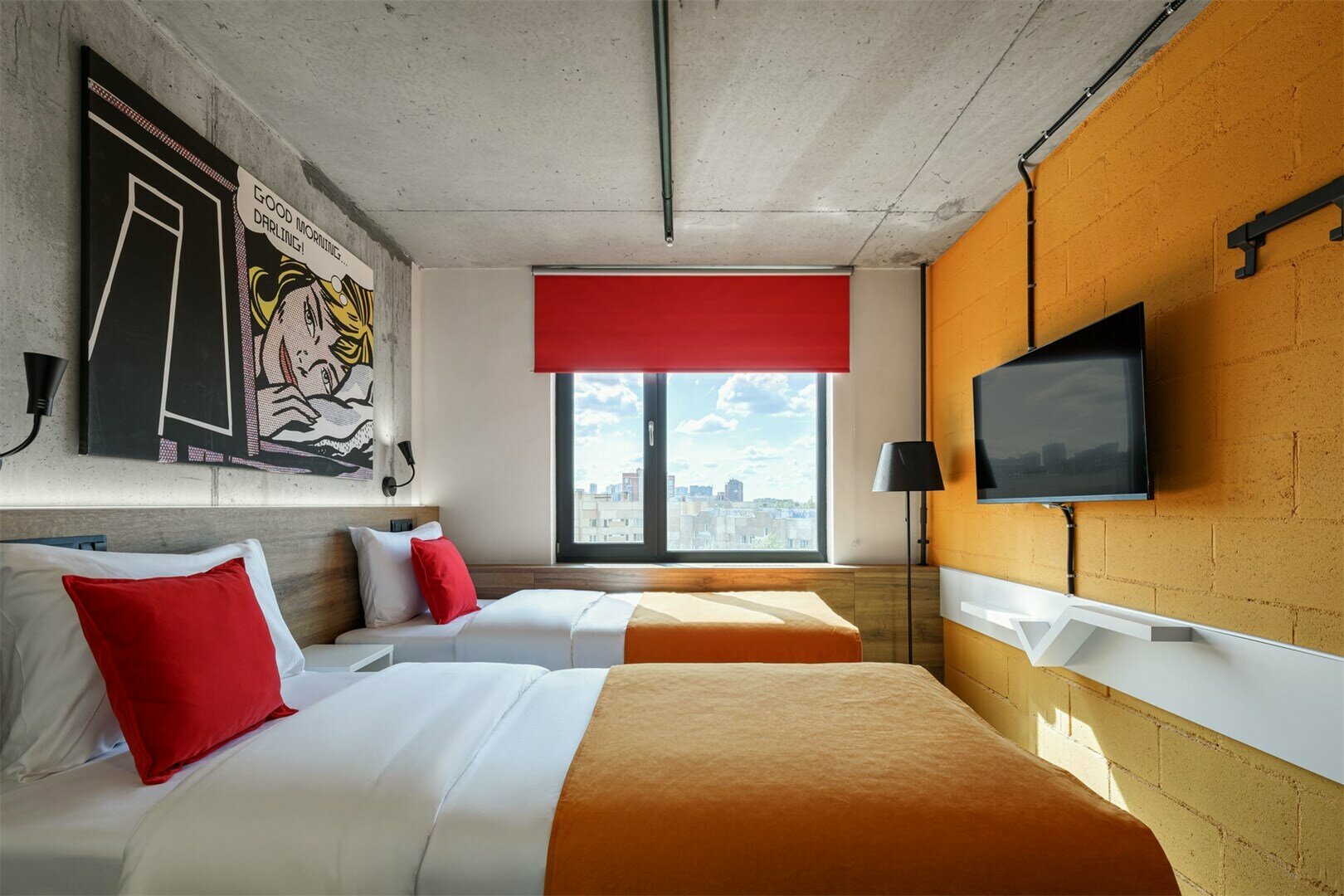 Стандарт с двумя раздельными кроватями