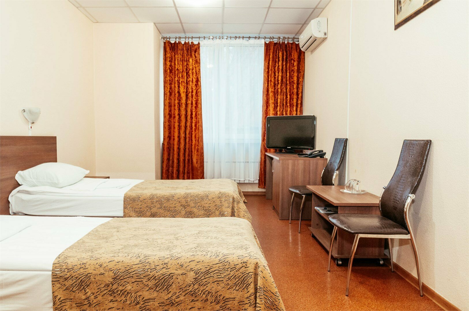 Комфорт с двумя односпальными кроватями