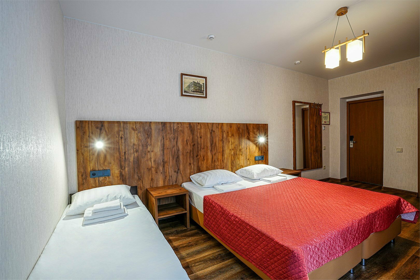 Стандартный двухместный номер с 1 кроватью или 2 отдельными кроватями