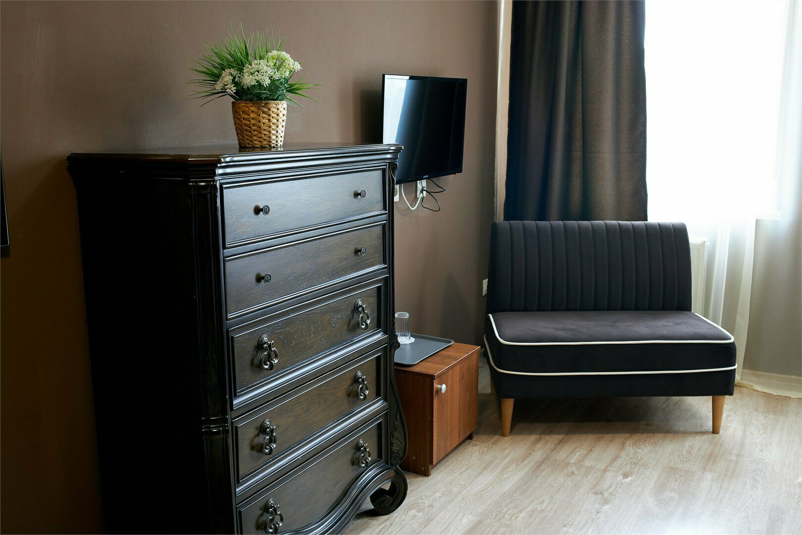 Двухместный номер с 2 отдельными кроватями и душем