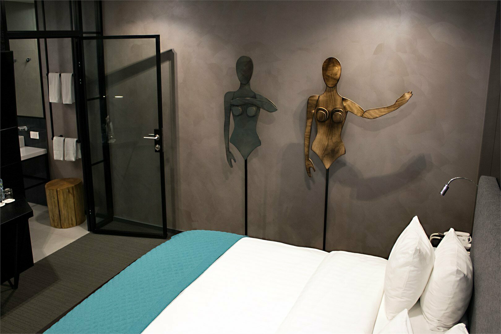 Небольшой двухместный номер с 1 кроватью