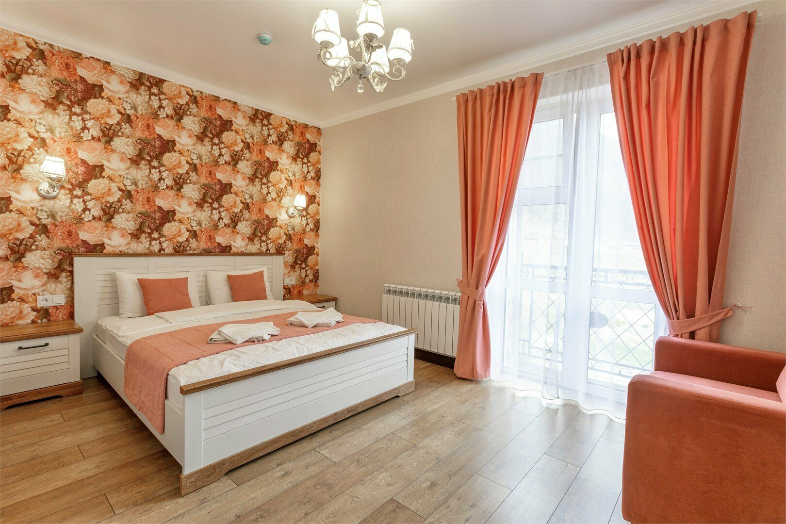 Двухместный номер "Комфорт" с балконом