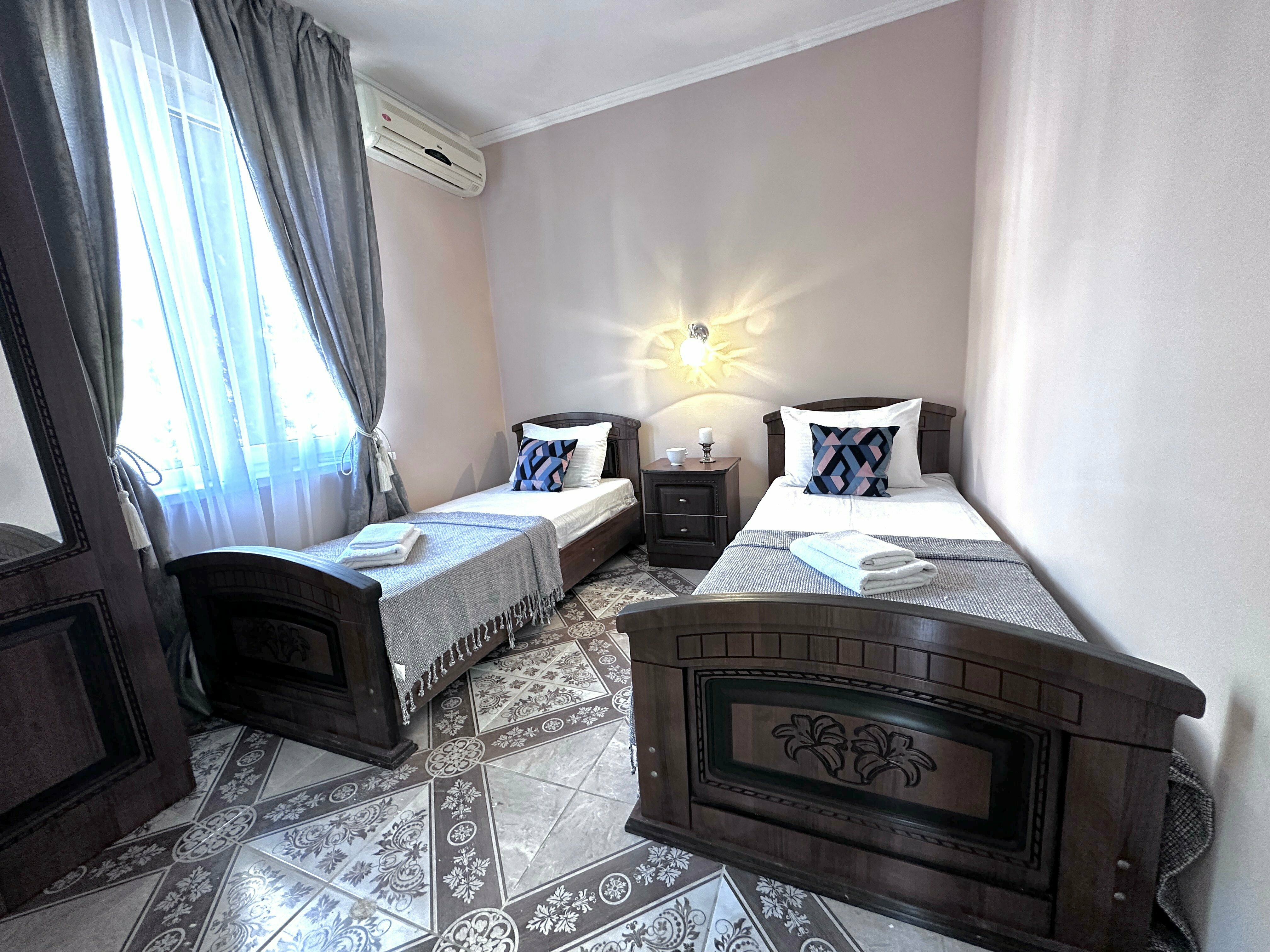 Семейный номер с балконом