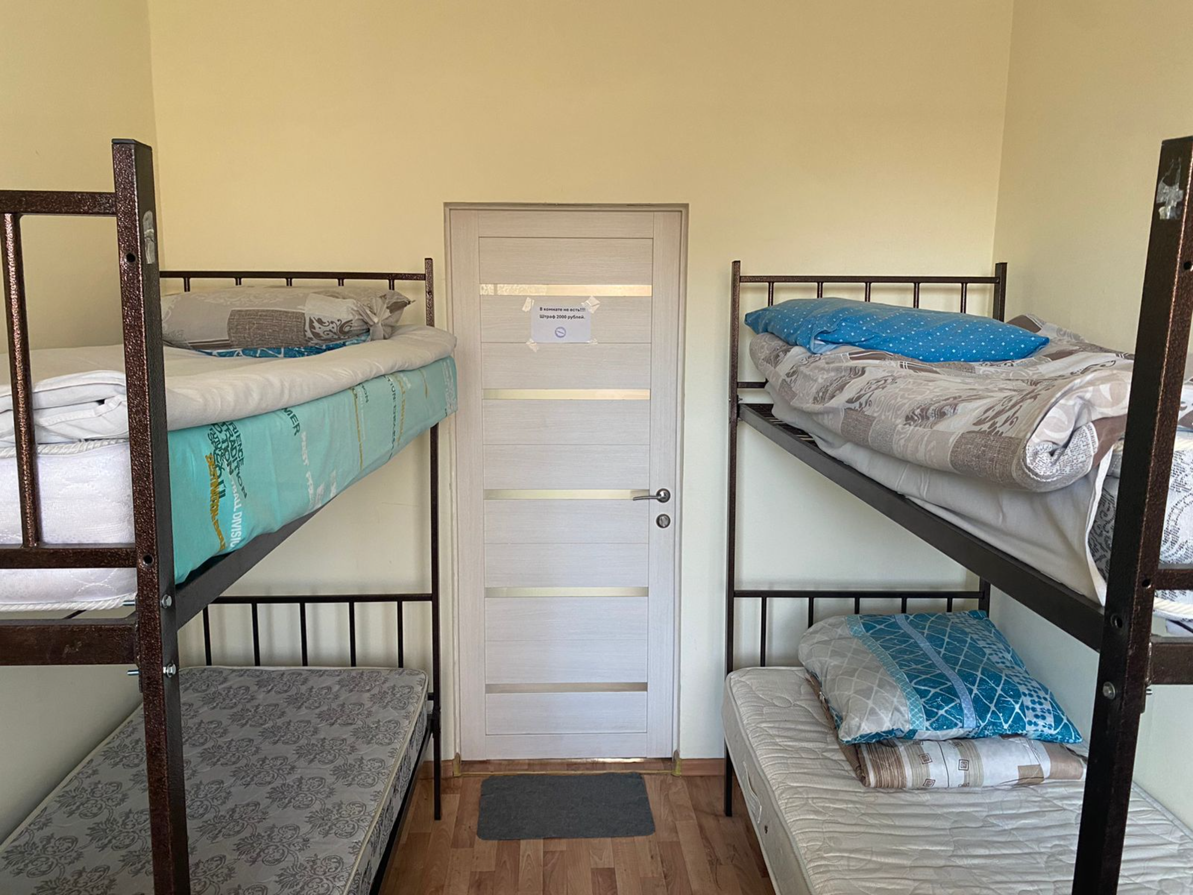 Общий 4-местный номер для мужчин