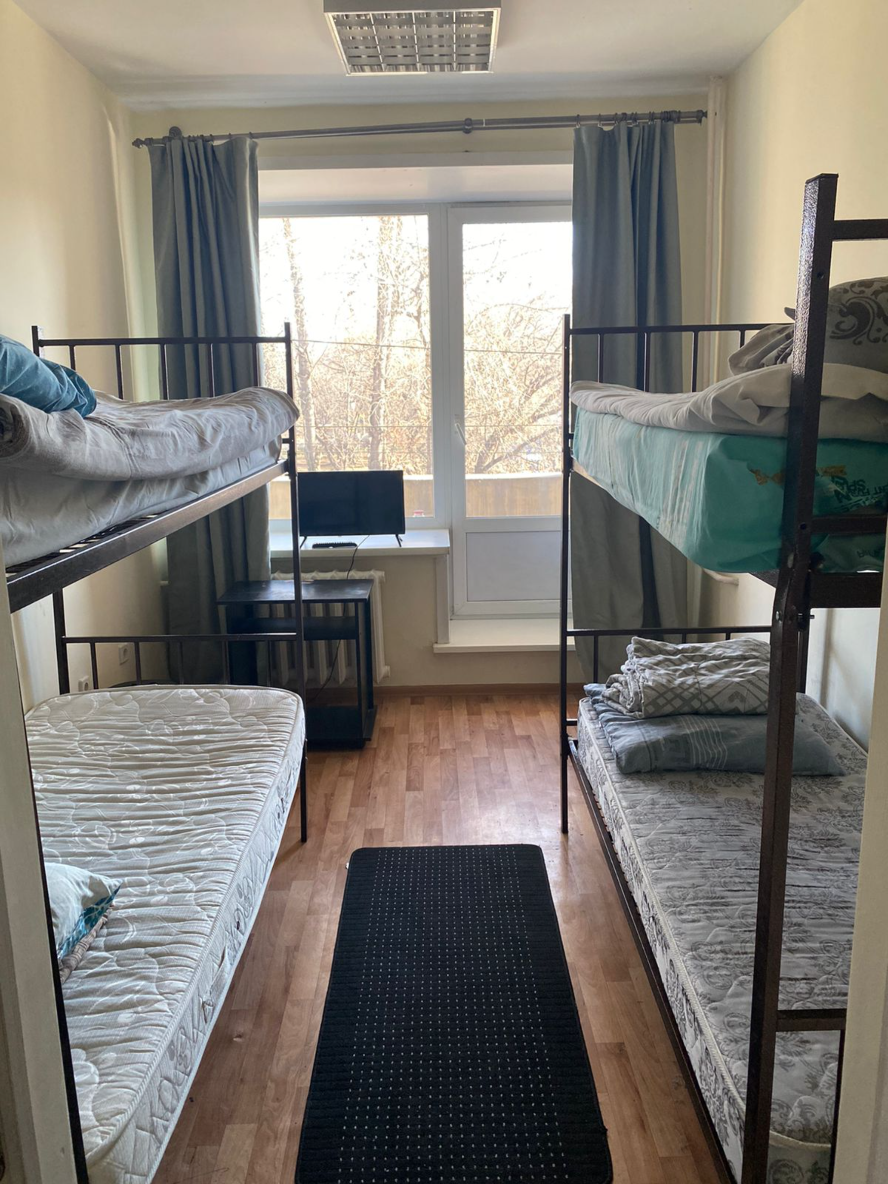 Общий 4-местный номер для мужчин