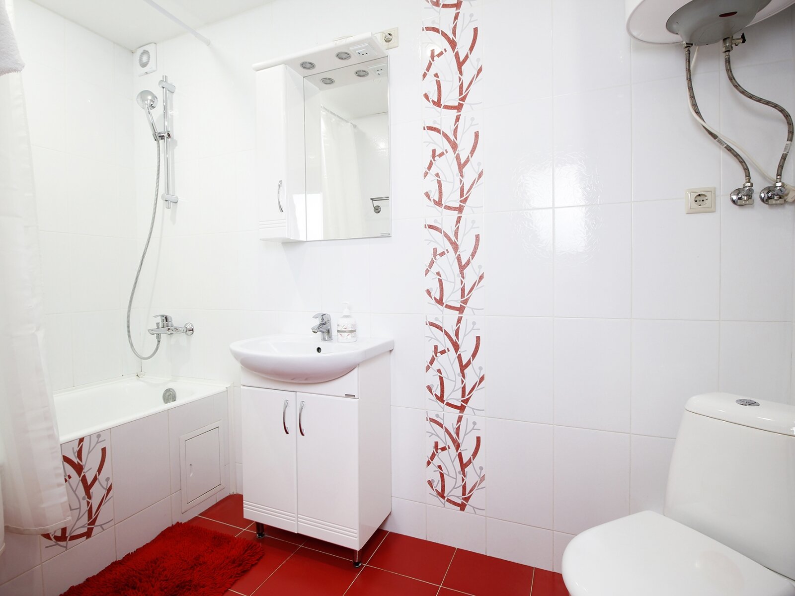 Двухместный номер с 1 кроватью или 2 отдельными кроватями и собственной ванной комнатой