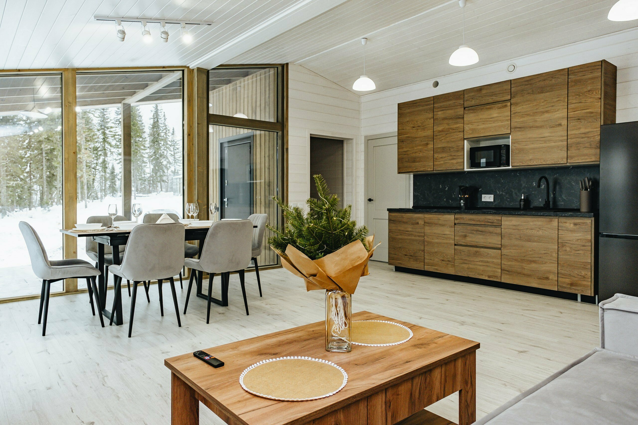 Дом с видом на горы