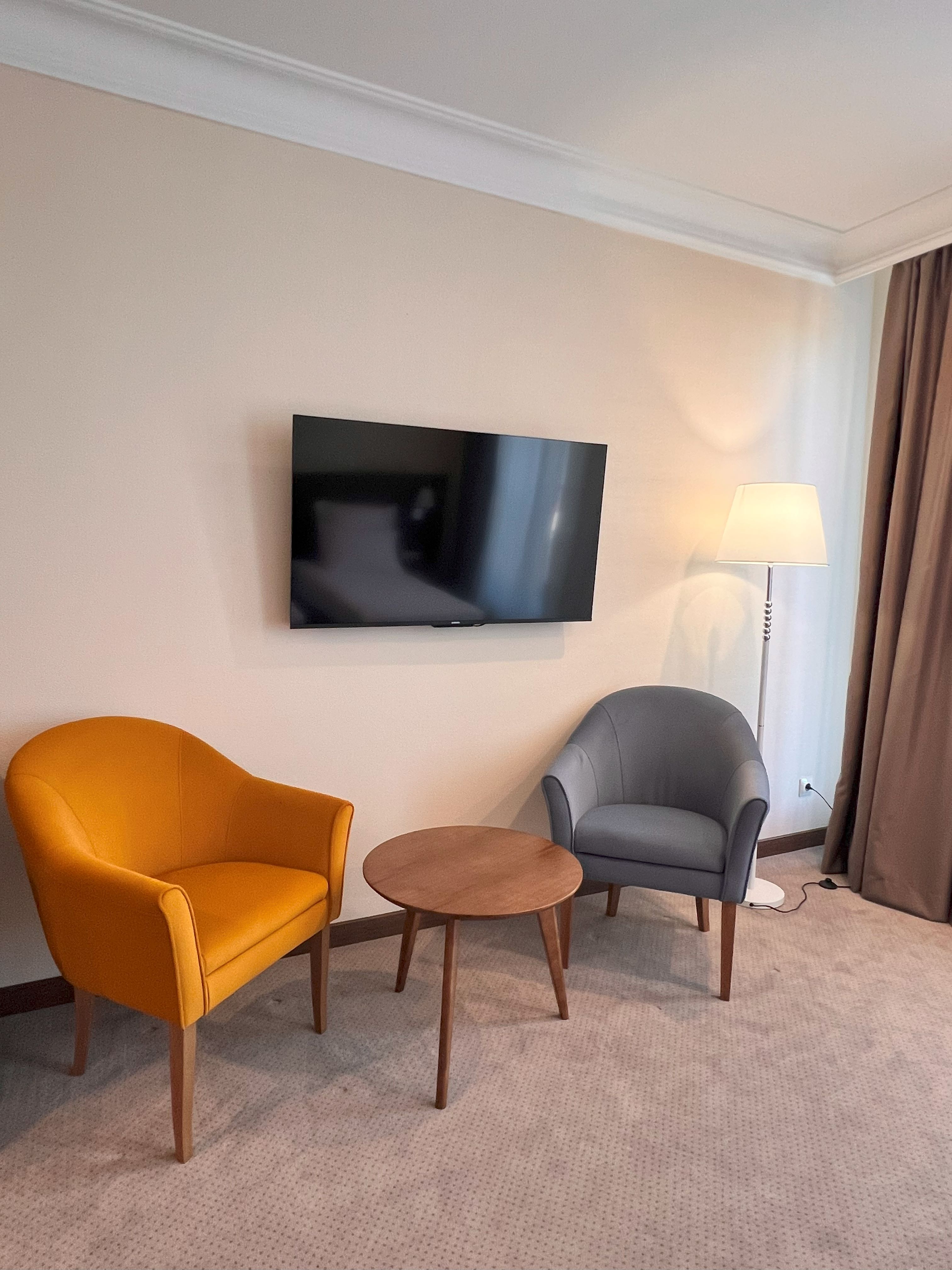 Двухместный номер с 2 отдельными кроватями, вид на горы