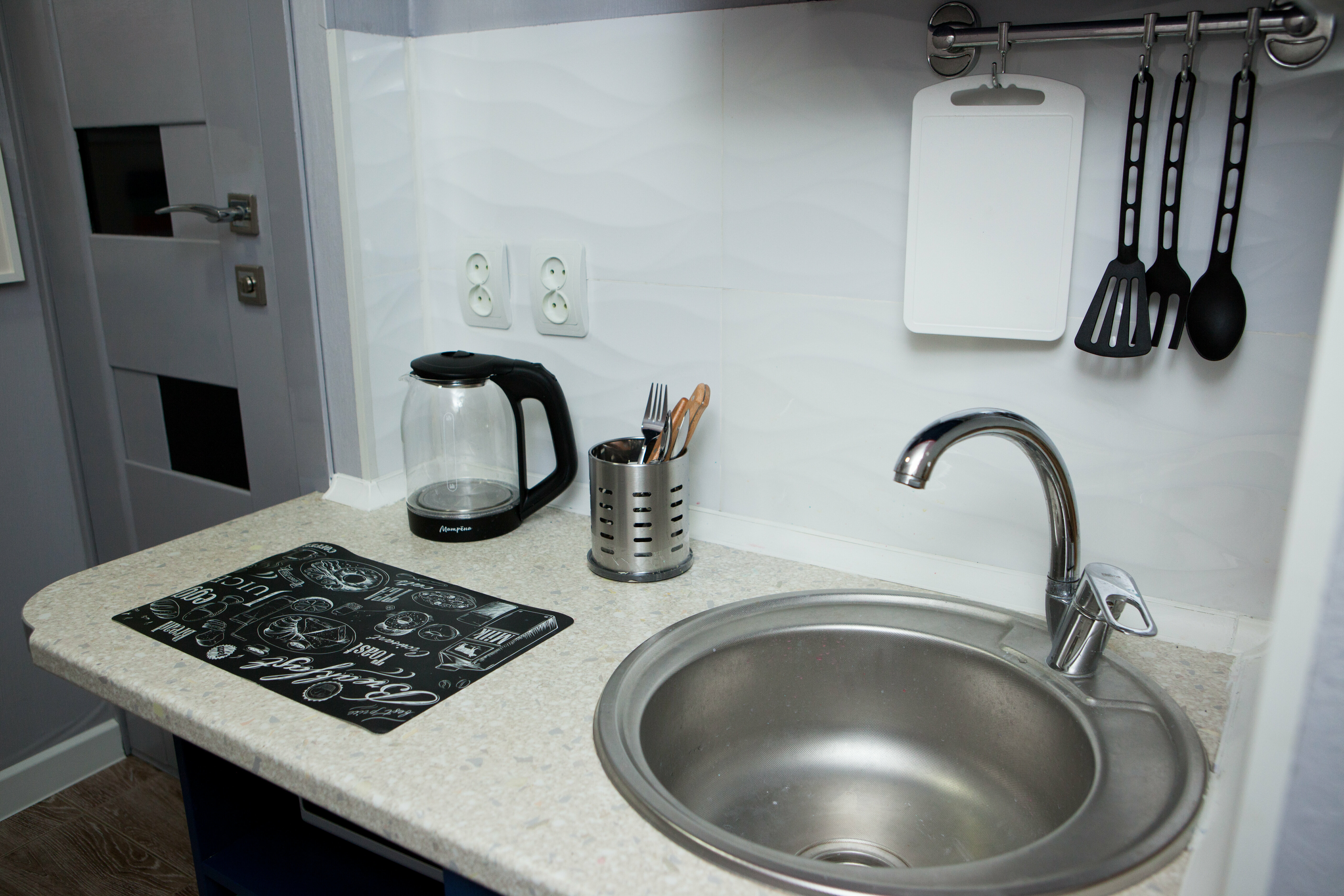 Одноместный гостиничный номер с кухней #4