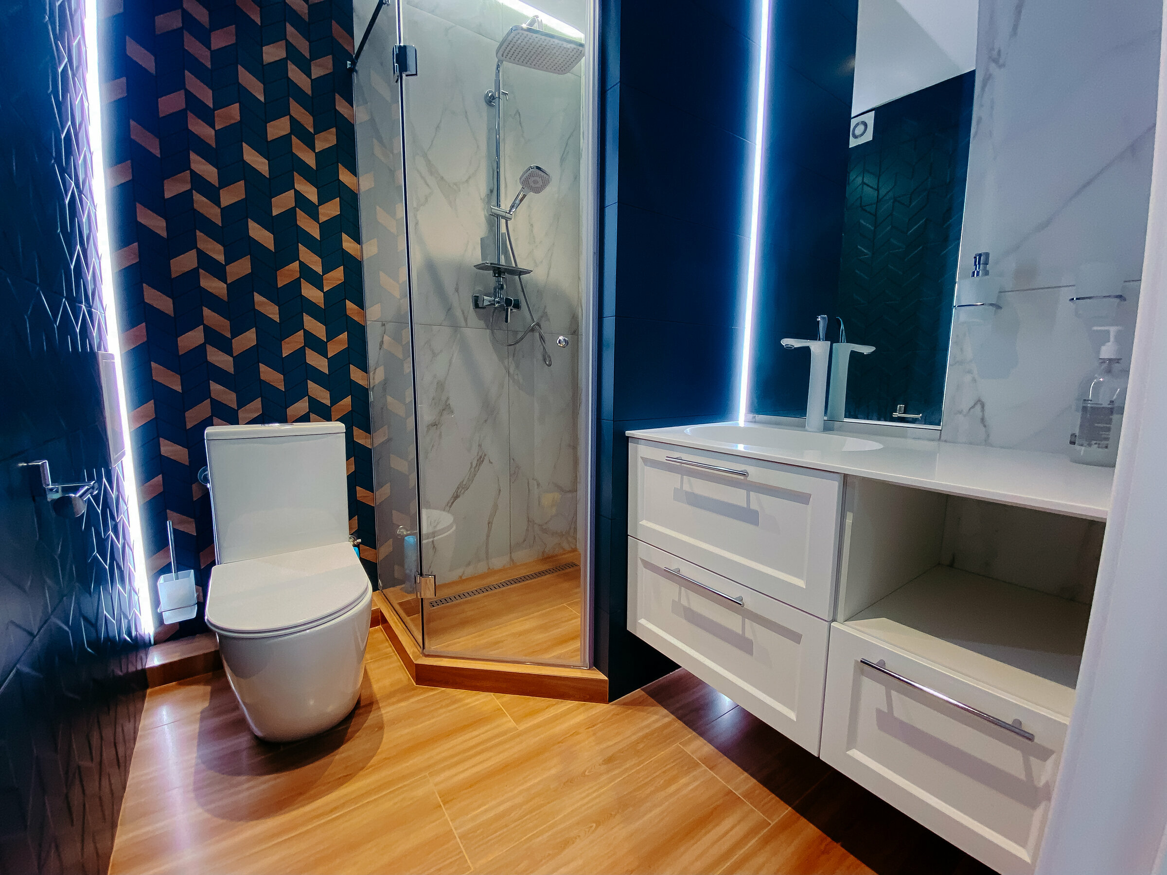 Апартаменты с 1 спальней