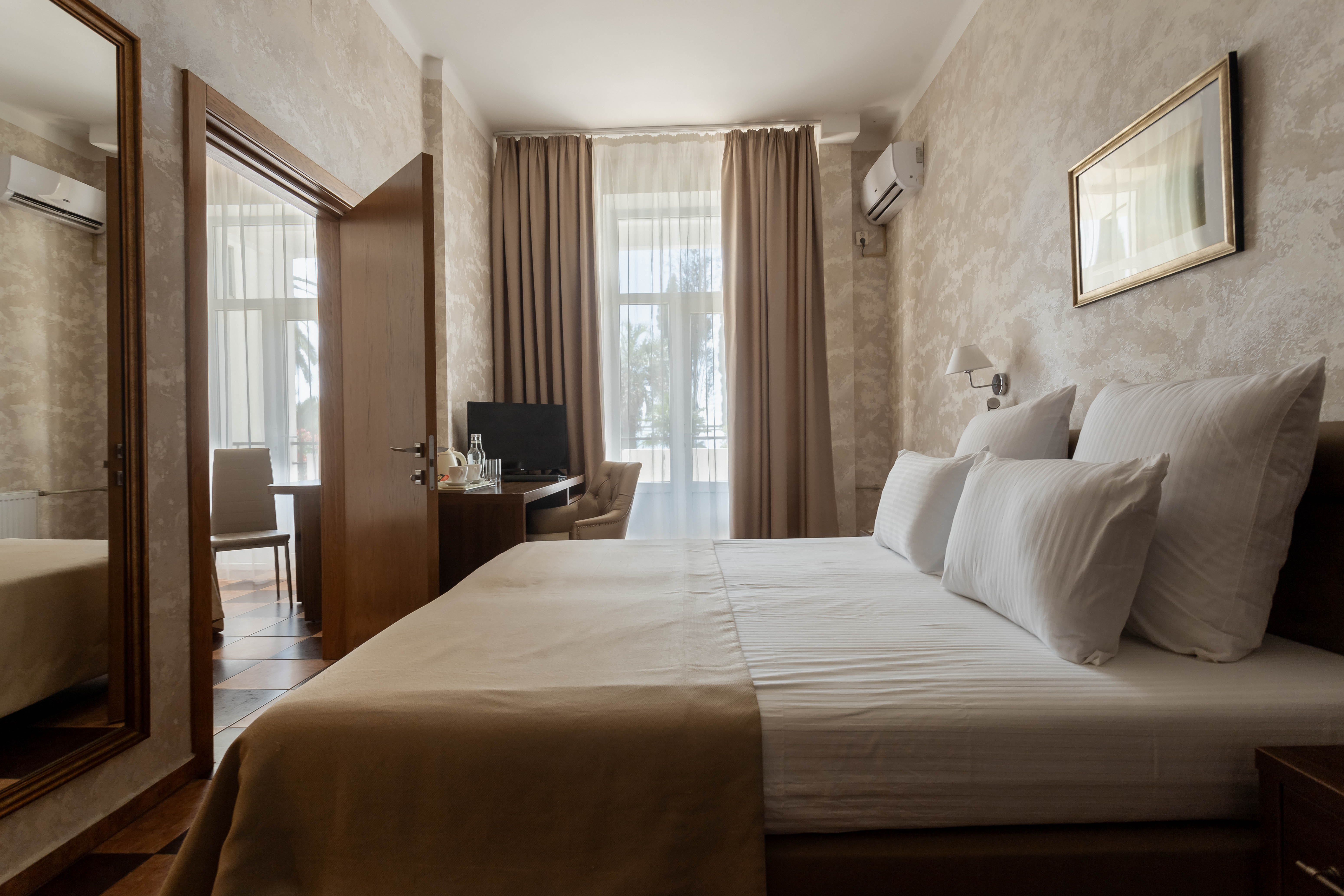 Фэмили Сьюит с балконом вид на море. Второй корпус 3*