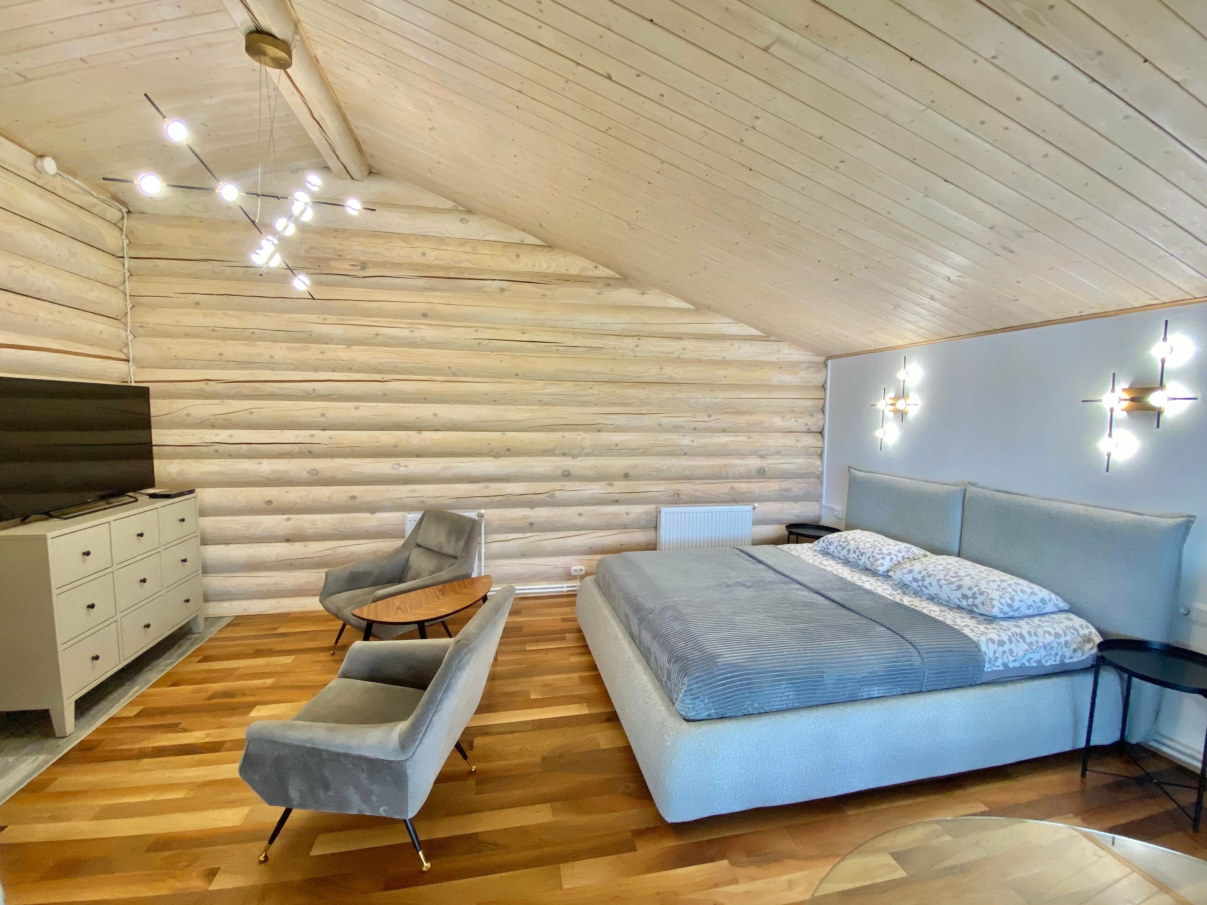 Двухместный номер с 1 кроватью и видом на озеро