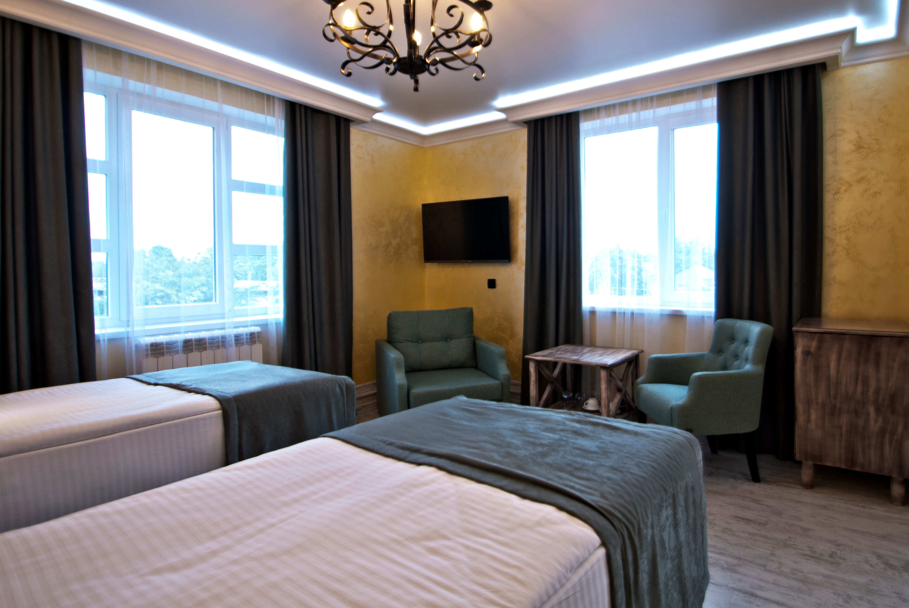 Двухместный номер Делюкс с 1 кроватью или 2 отдельными кроватями