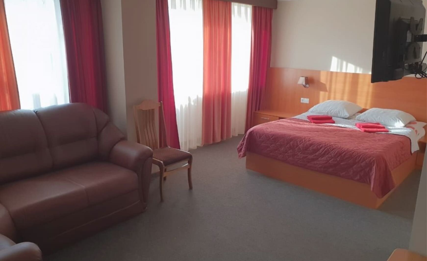 Двухместный номер-студия Делюкс с 1 кроватью