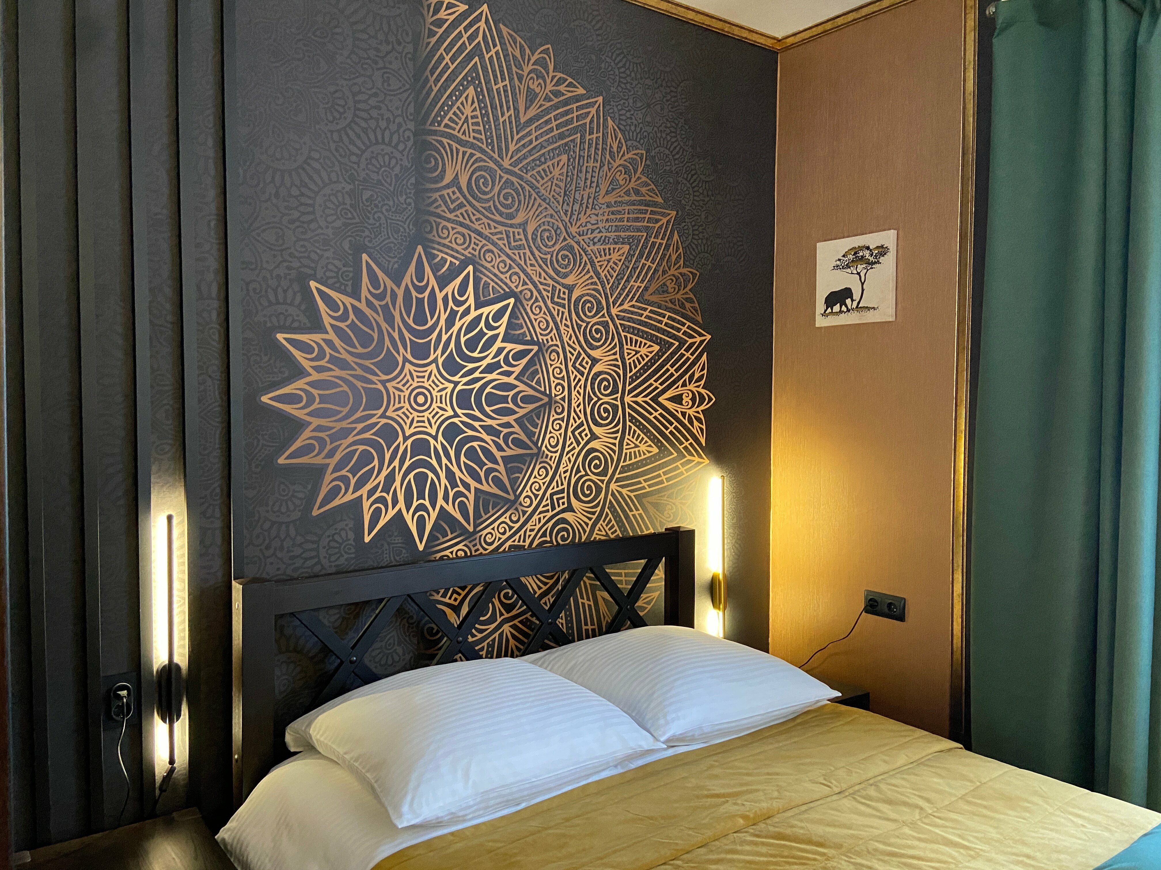 Двухместный номер с 1 кроватью и видом на сад