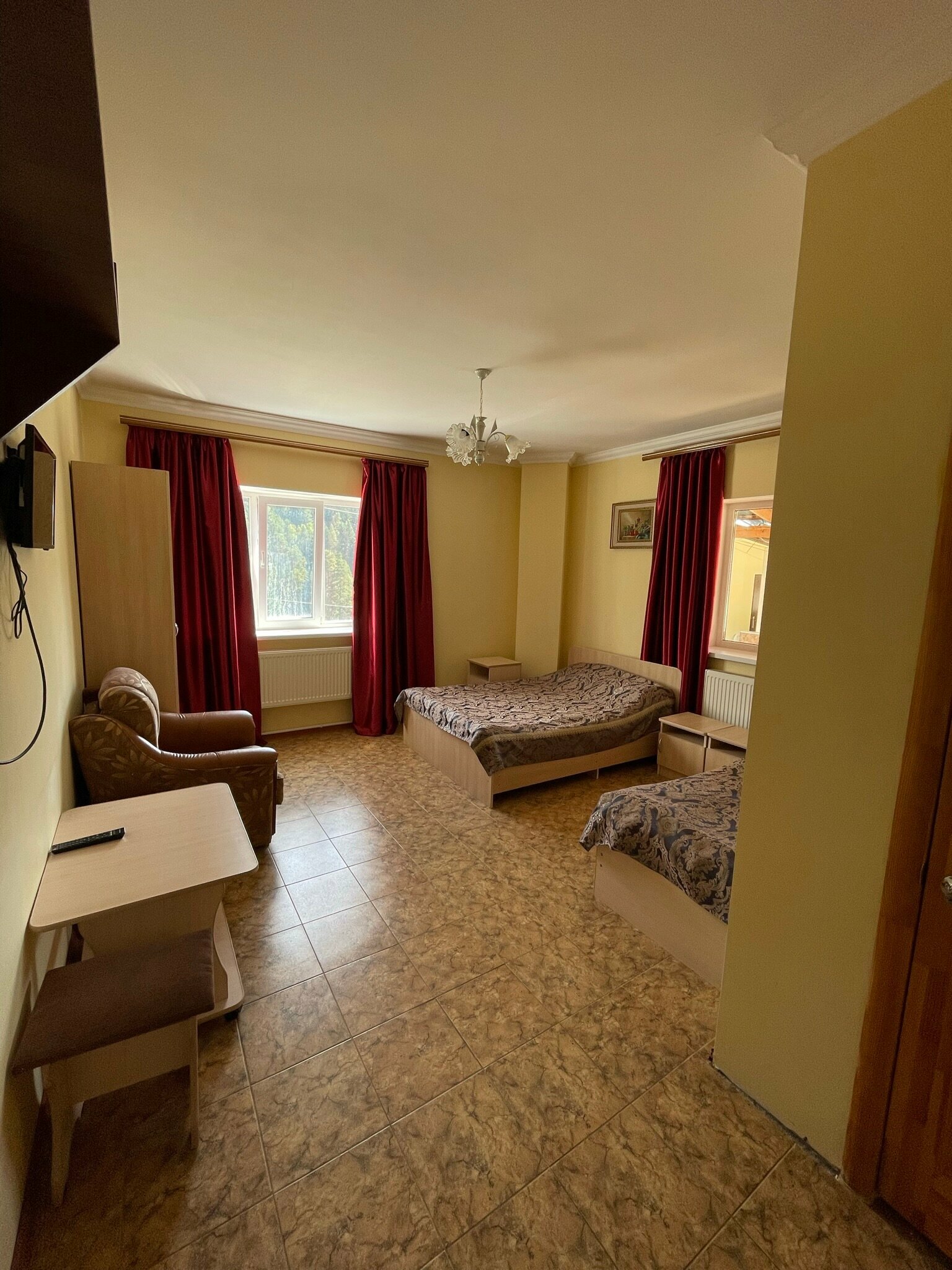 Апартаменты с видом на горы