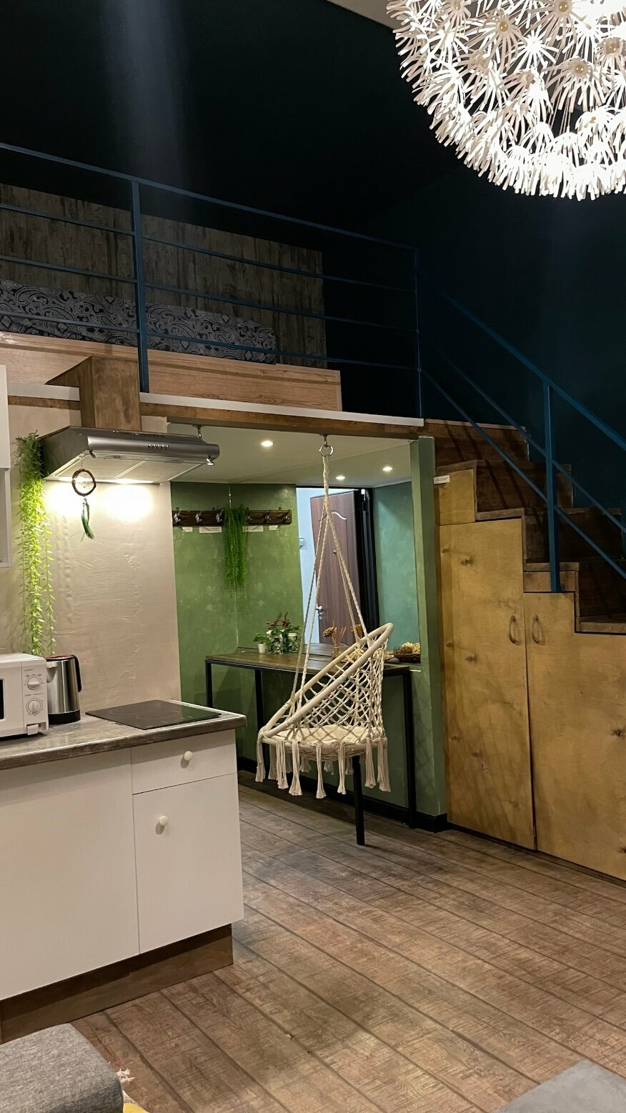 Двухуровневые апартаменты