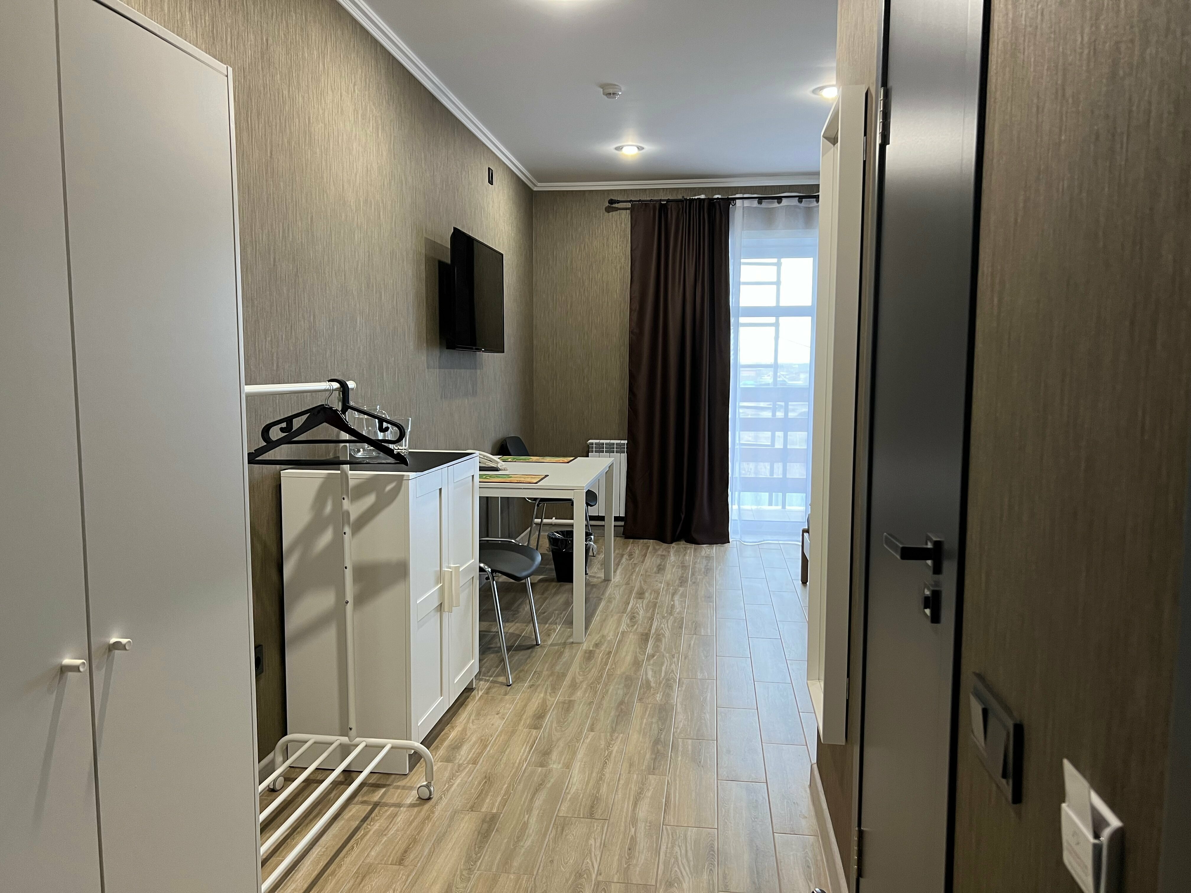 Двухместный номер с 1 кроватью и балконом