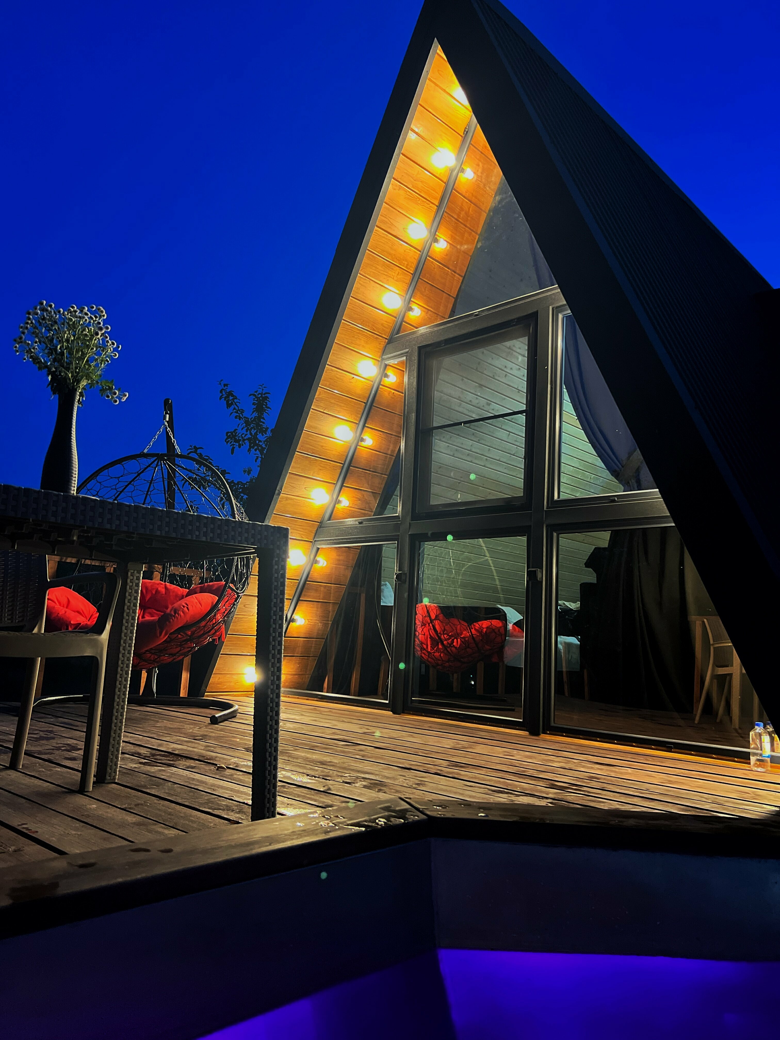 Двухместный номер с 1 кроватью и видом на озеро